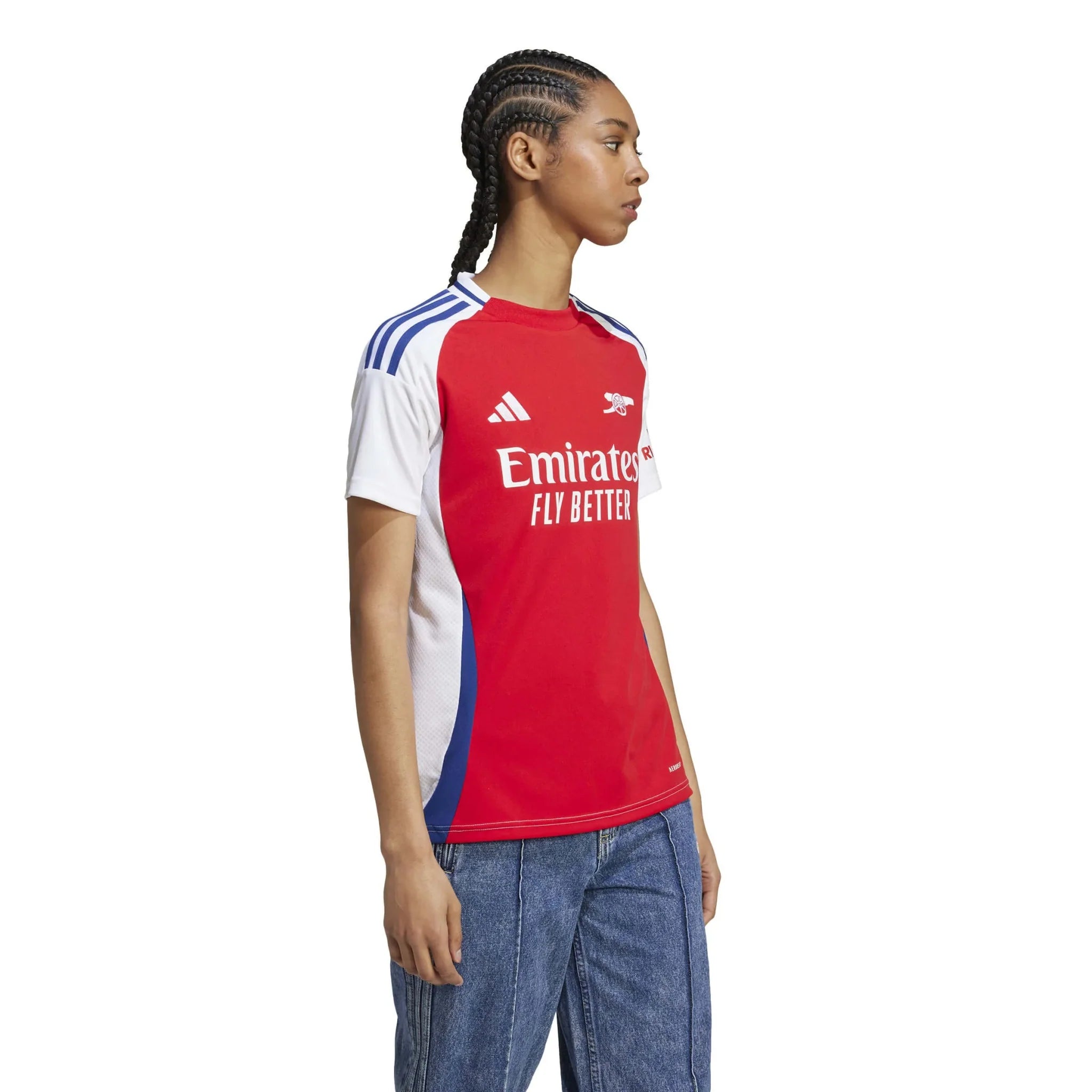 adidas 2024-25 Arsenal Women's Stadium Home Jersey 4