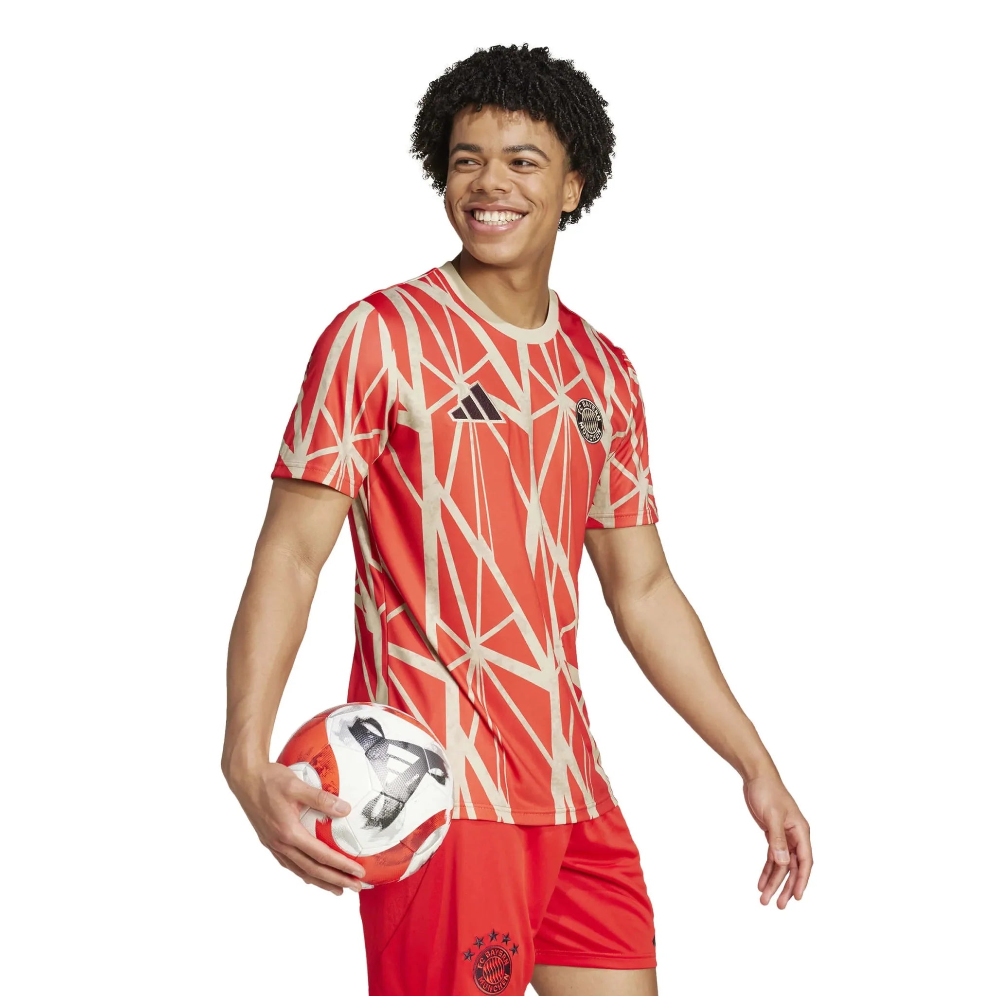 adidas 2024-25 Bayern Munich Men's Pre-Match Jerseys 4