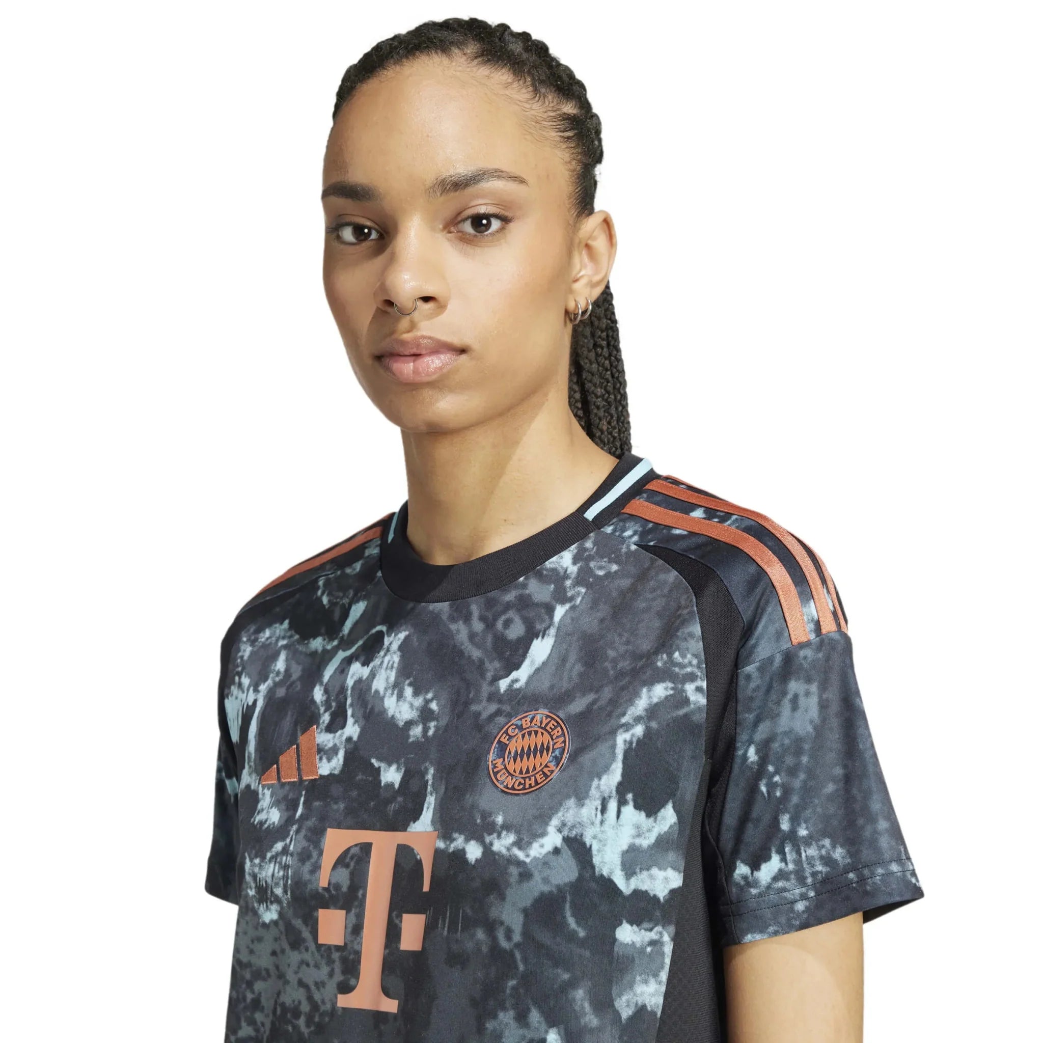 adidas 2024-25 Bayern Munich Women's Stadium Away Jersey 5