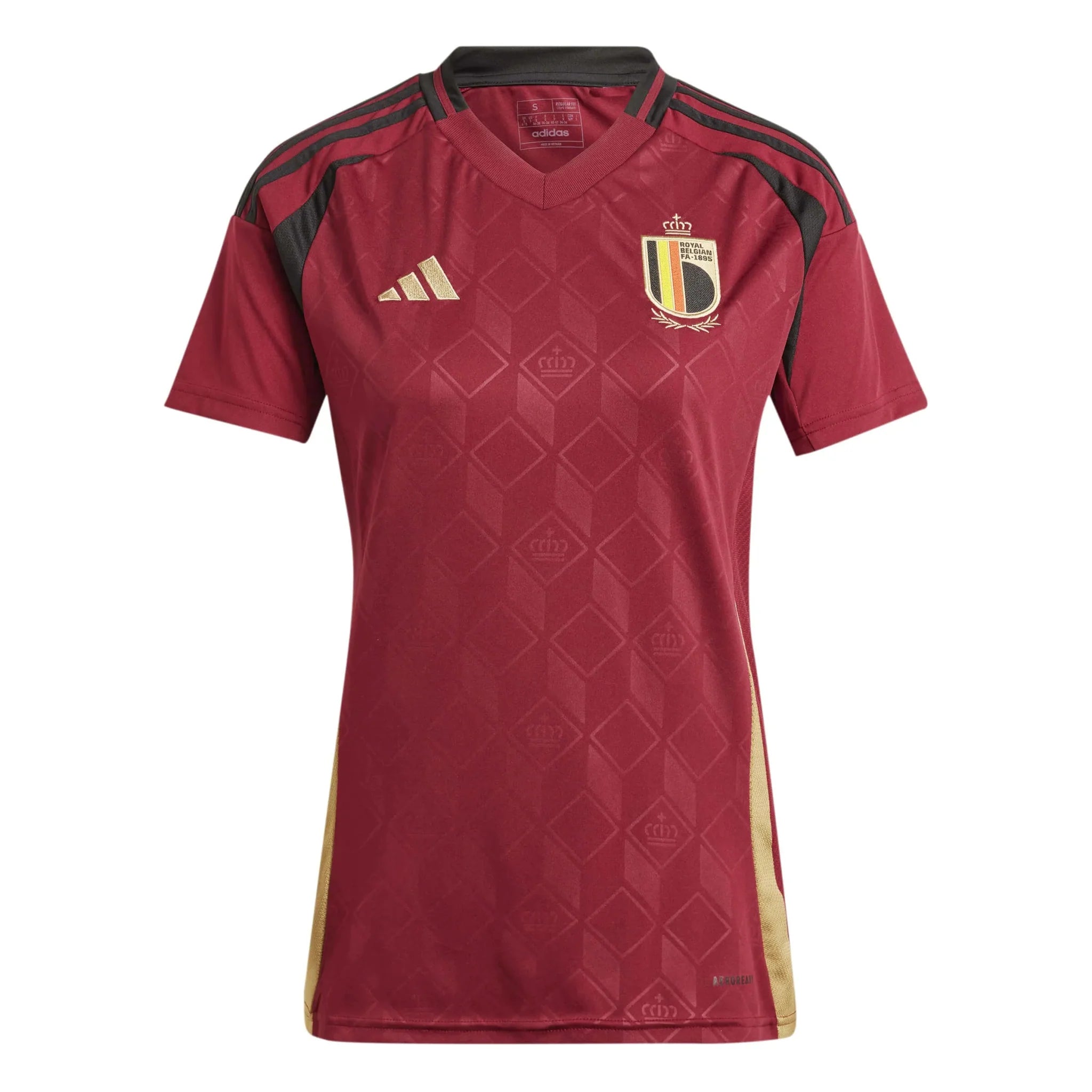 adidas 2024-25 Belgium Women's Stadium Home Jersey 1