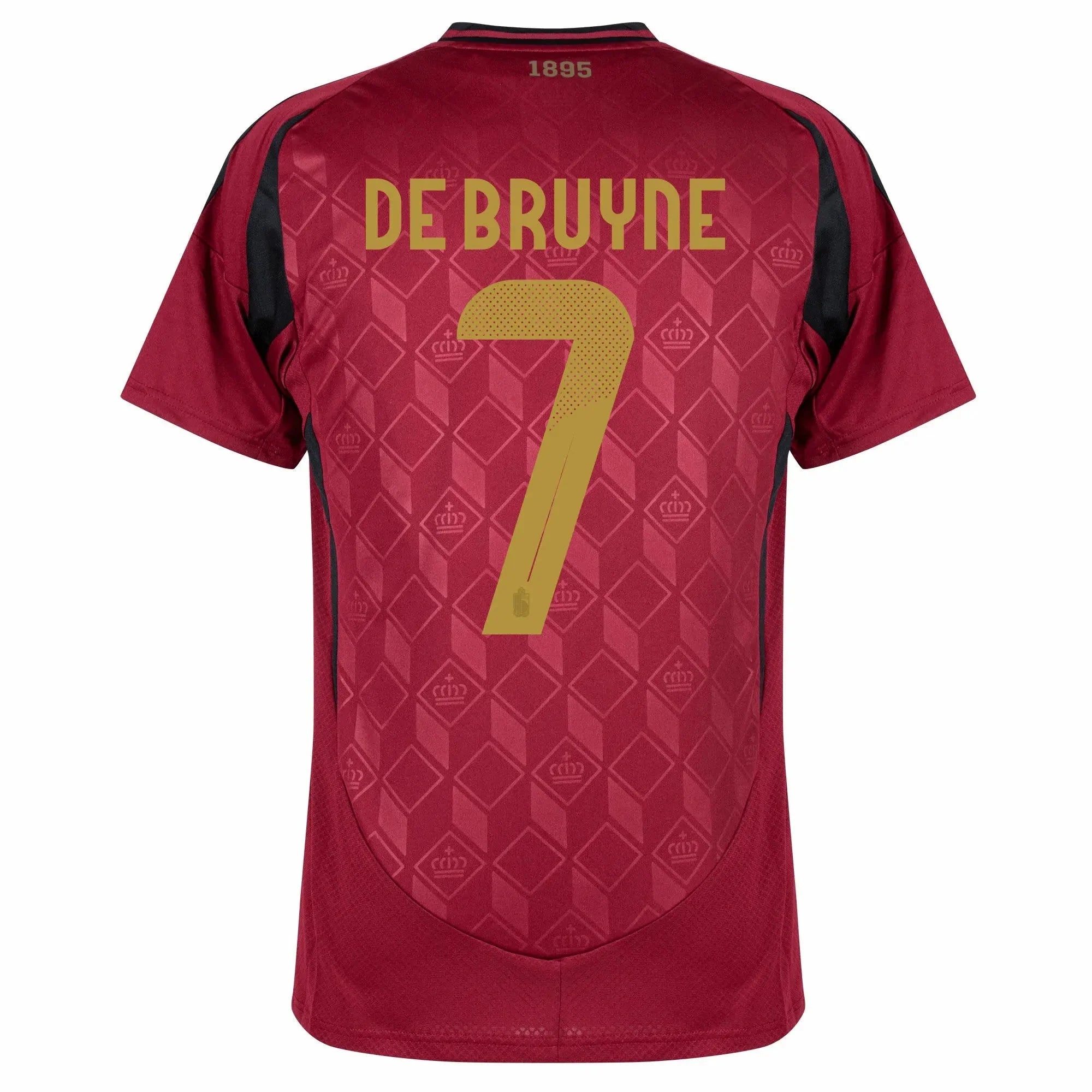 adidas 2024-25 Belgium Women's Stadium Home Jersey 7