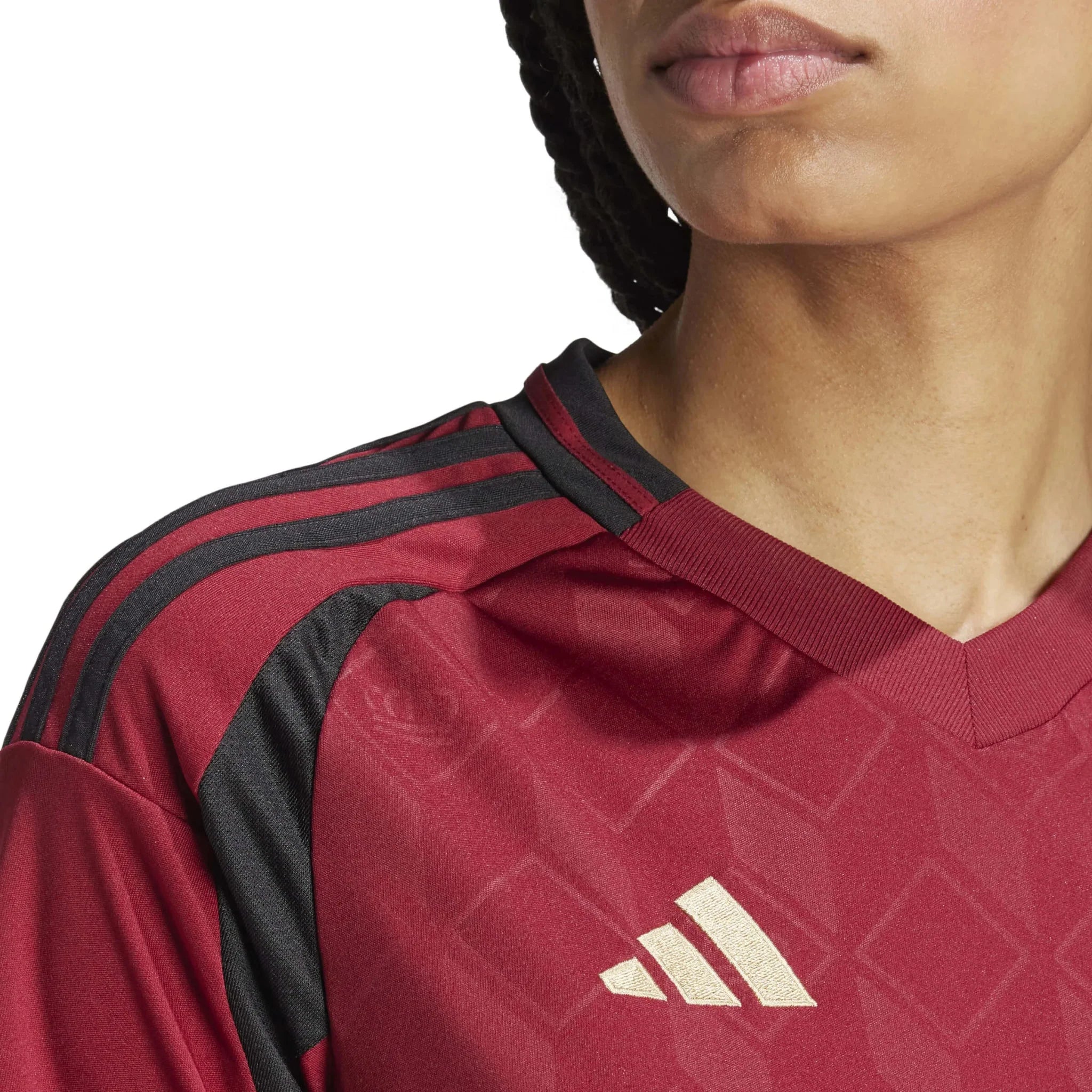 adidas 2024-25 Belgium Women's Stadium Home Jersey 6