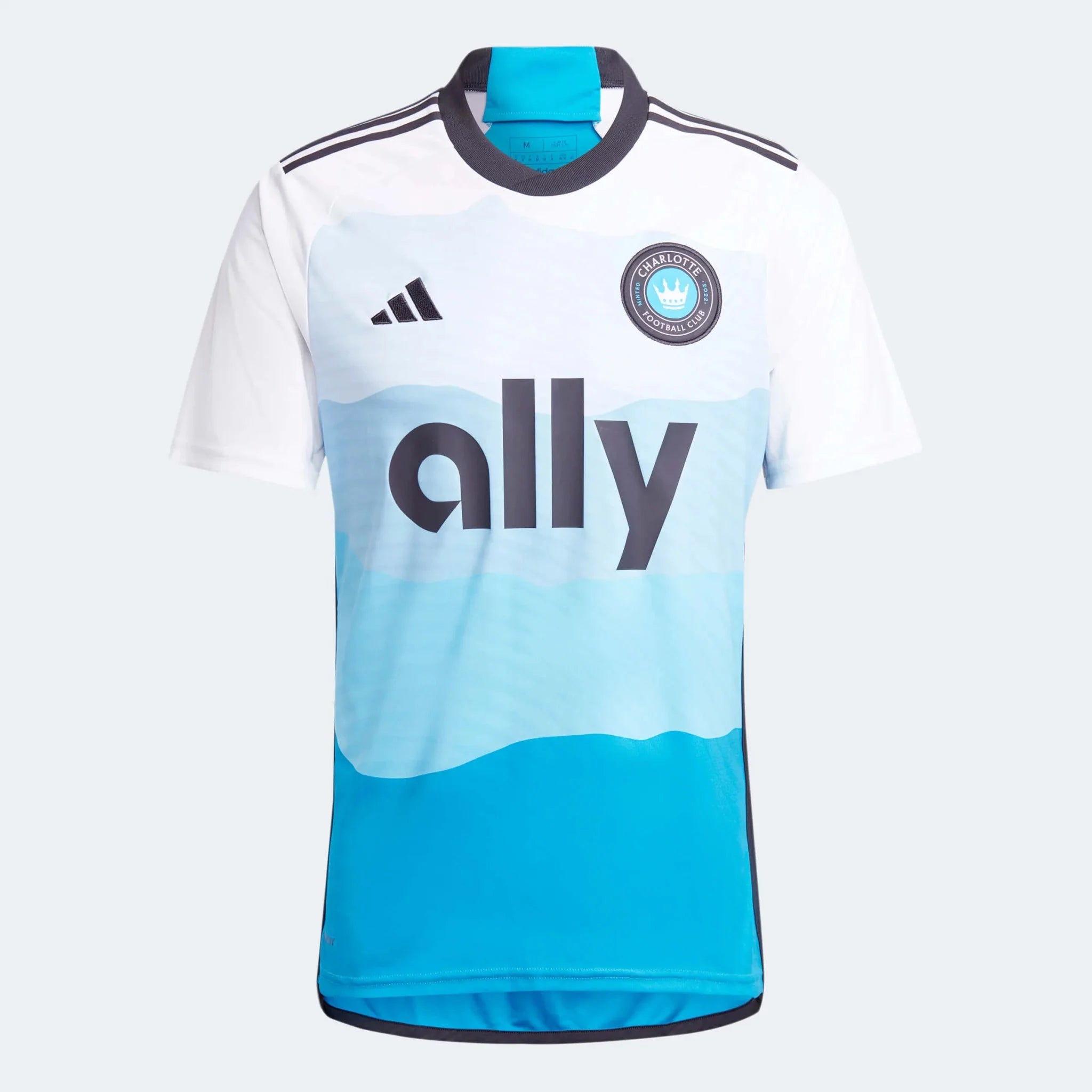 adidas 2024-25 Charlotte FC Men's Stadium Home Jersey 1