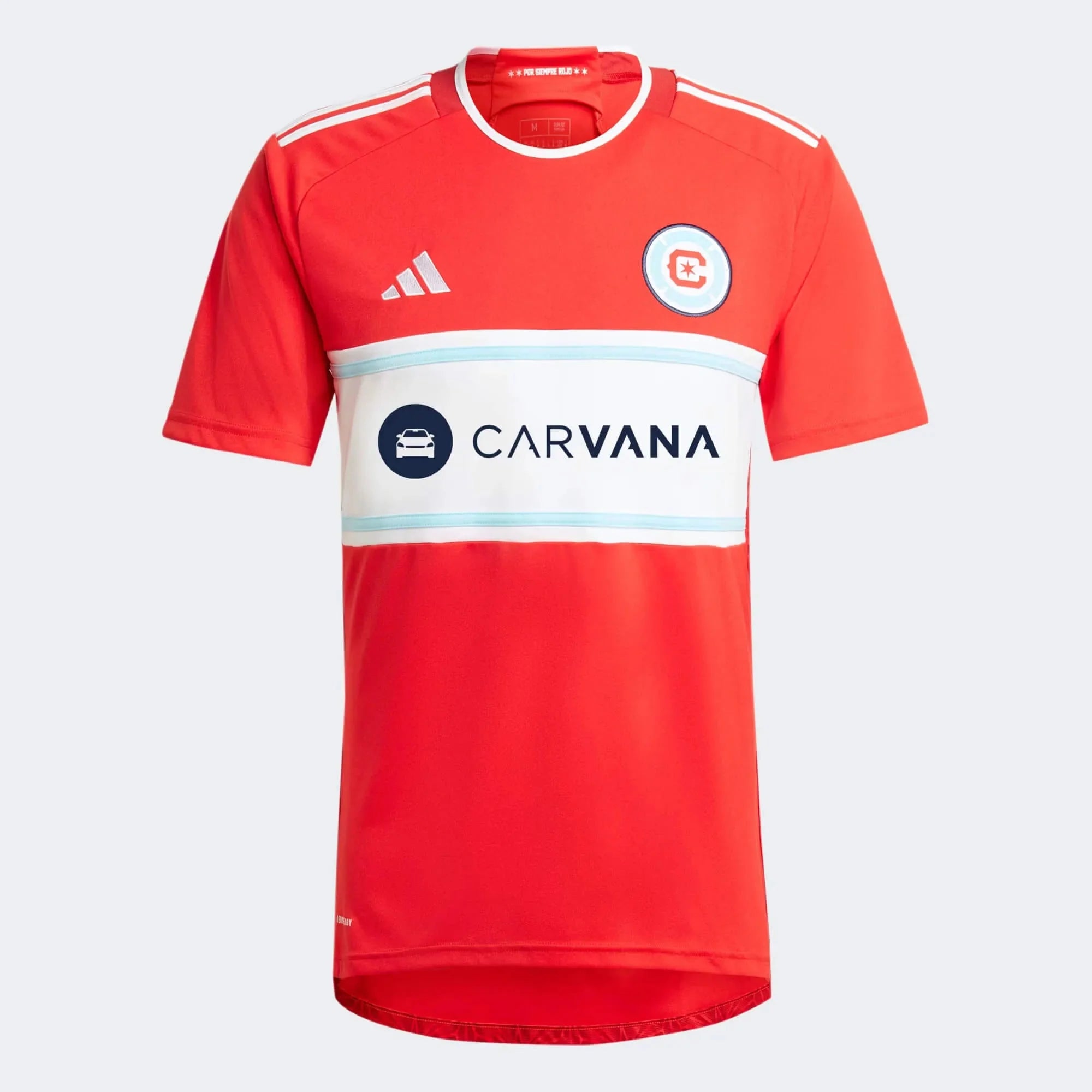 adidas 2024-25 Chicago Fire Men's Stadium Home Jersey 1
