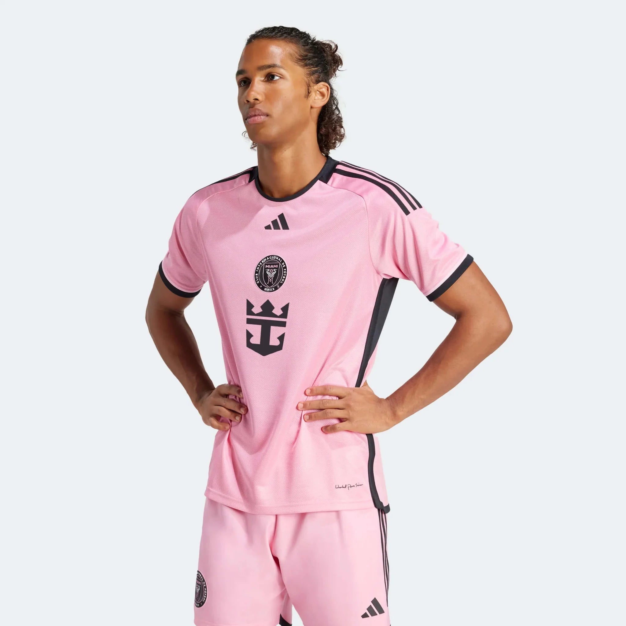 adidas 2024-25 Inter Miami Men's Authentic Home Jersey 4