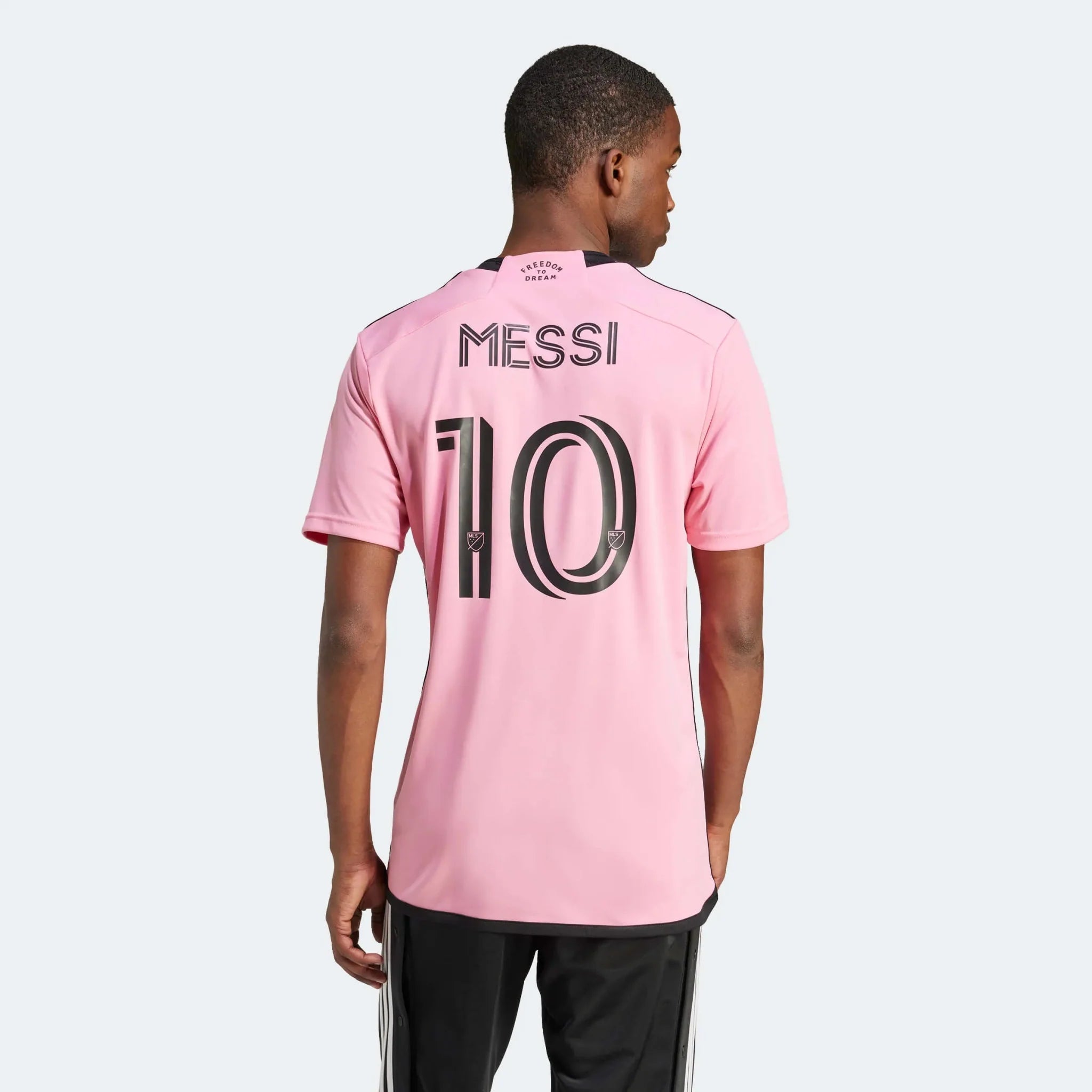 adidas 2024-25 Inter Miami Men's Messi #10 Stadium Home Jersey 3