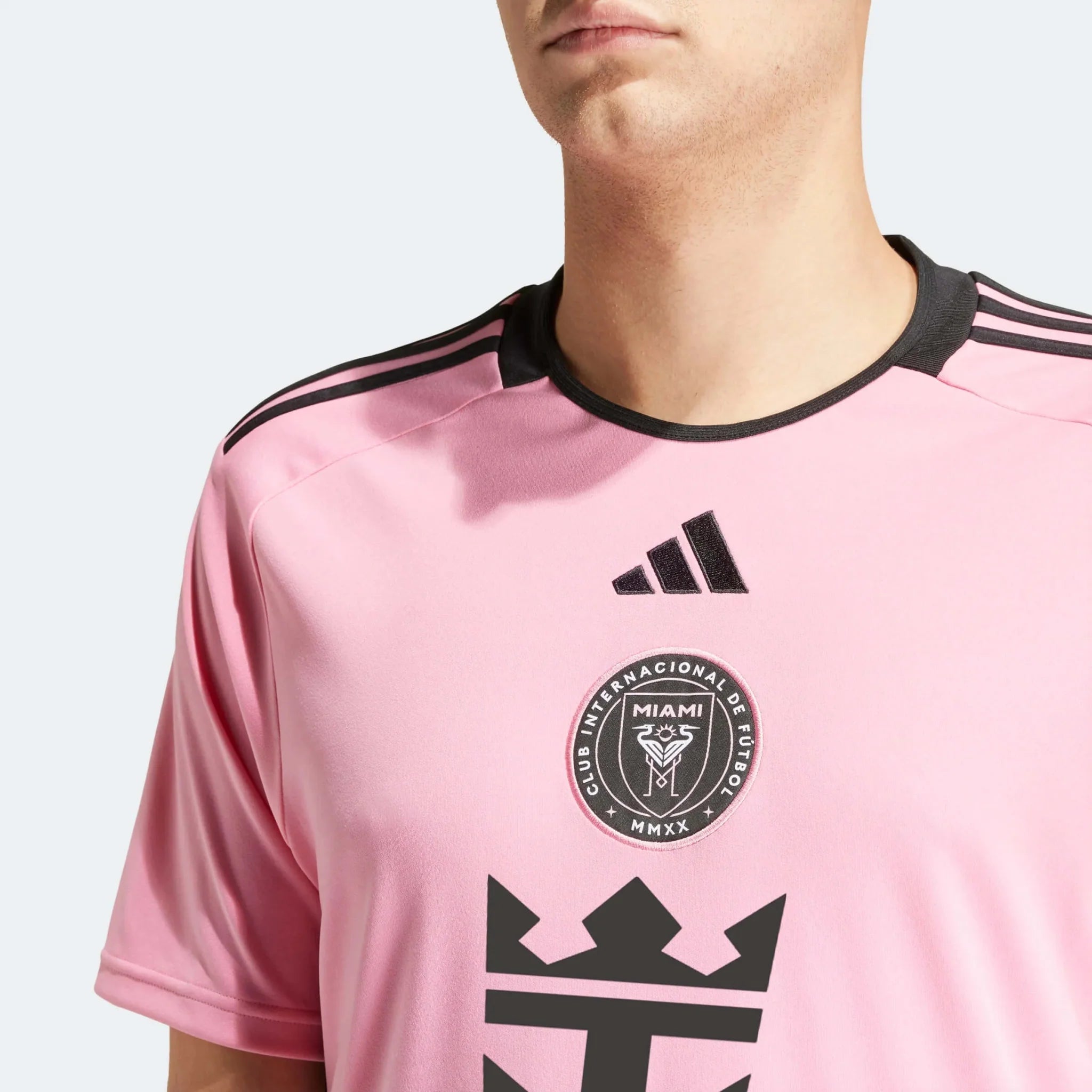 adidas 2024-25 Inter Miami Men's Stadium Home Jersey 6