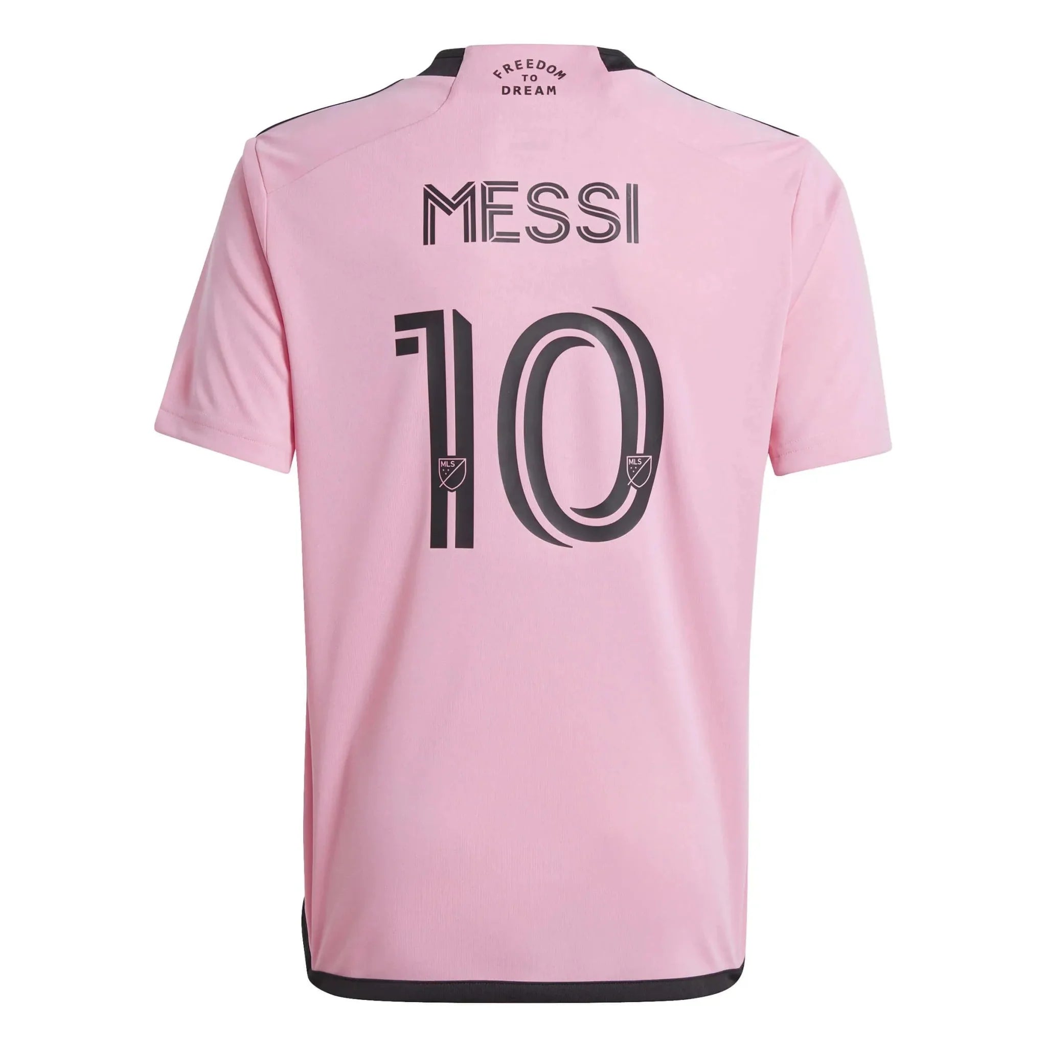 adidas 2024-25 Inter Miami Youth Messi #10 Stadium Home Jersey 1