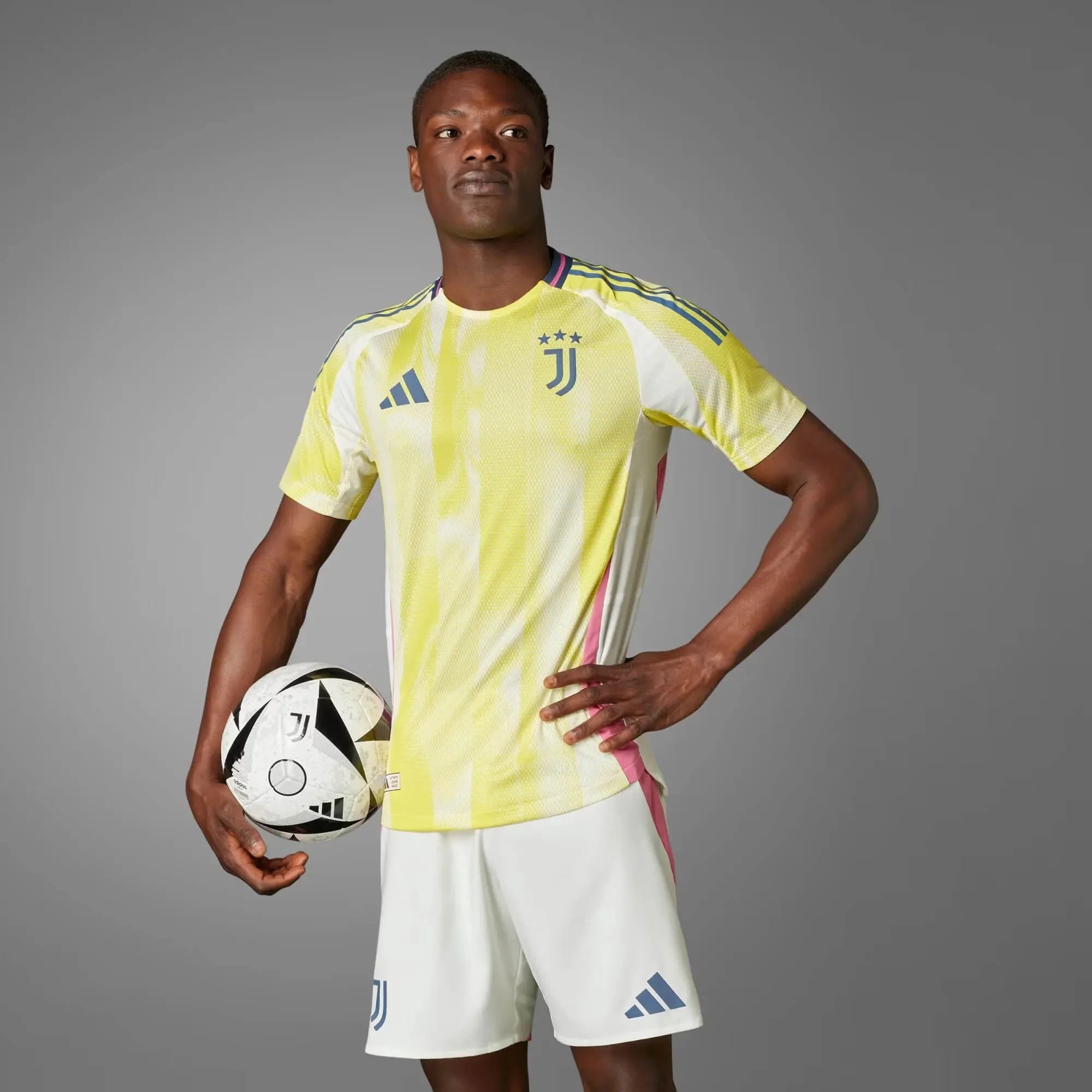 adidas 2024-25 Juventus Men's Authentic Away Jersey 3
