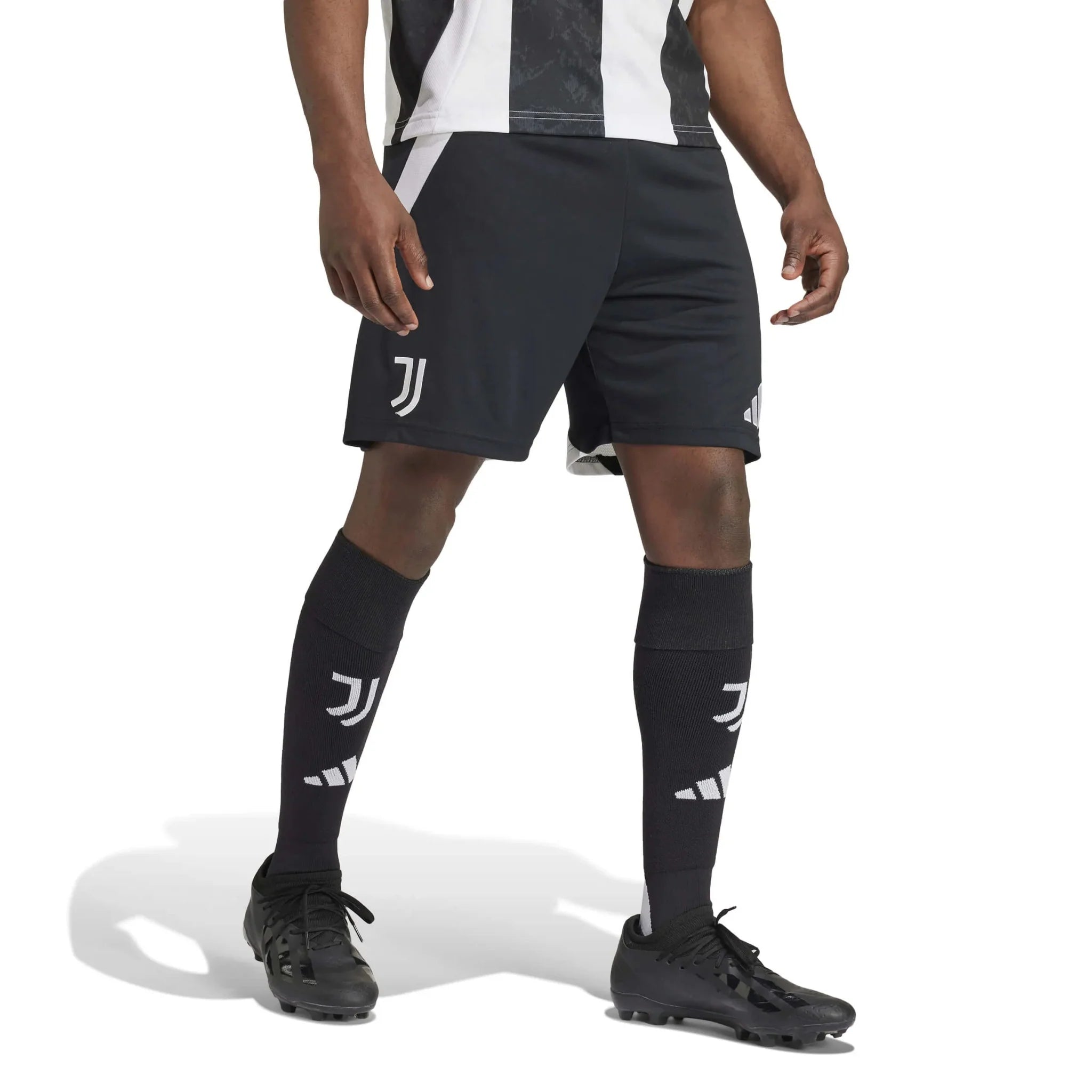 adidas 2024-25 Juventus Men's Authentic Home Shorts 2