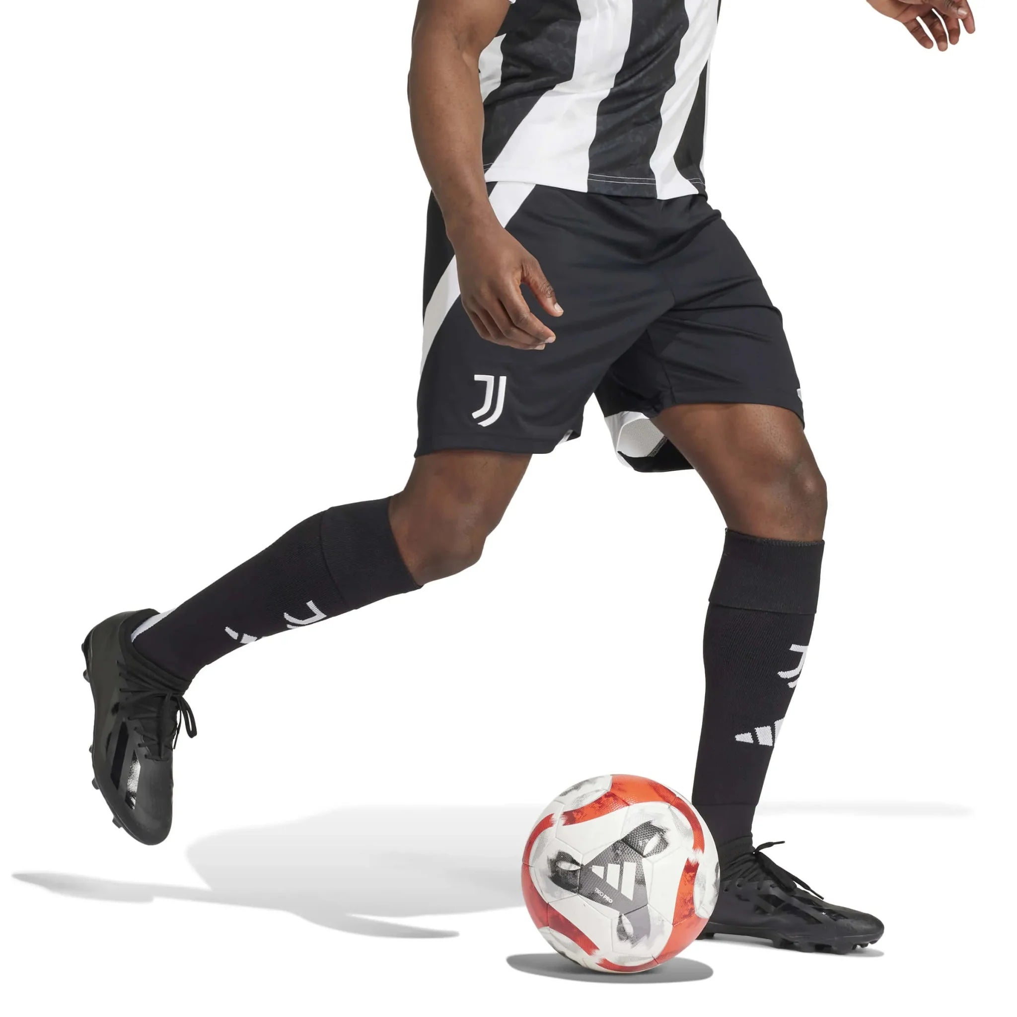 adidas 2024-25 Juventus Men's Authentic Home Shorts 3