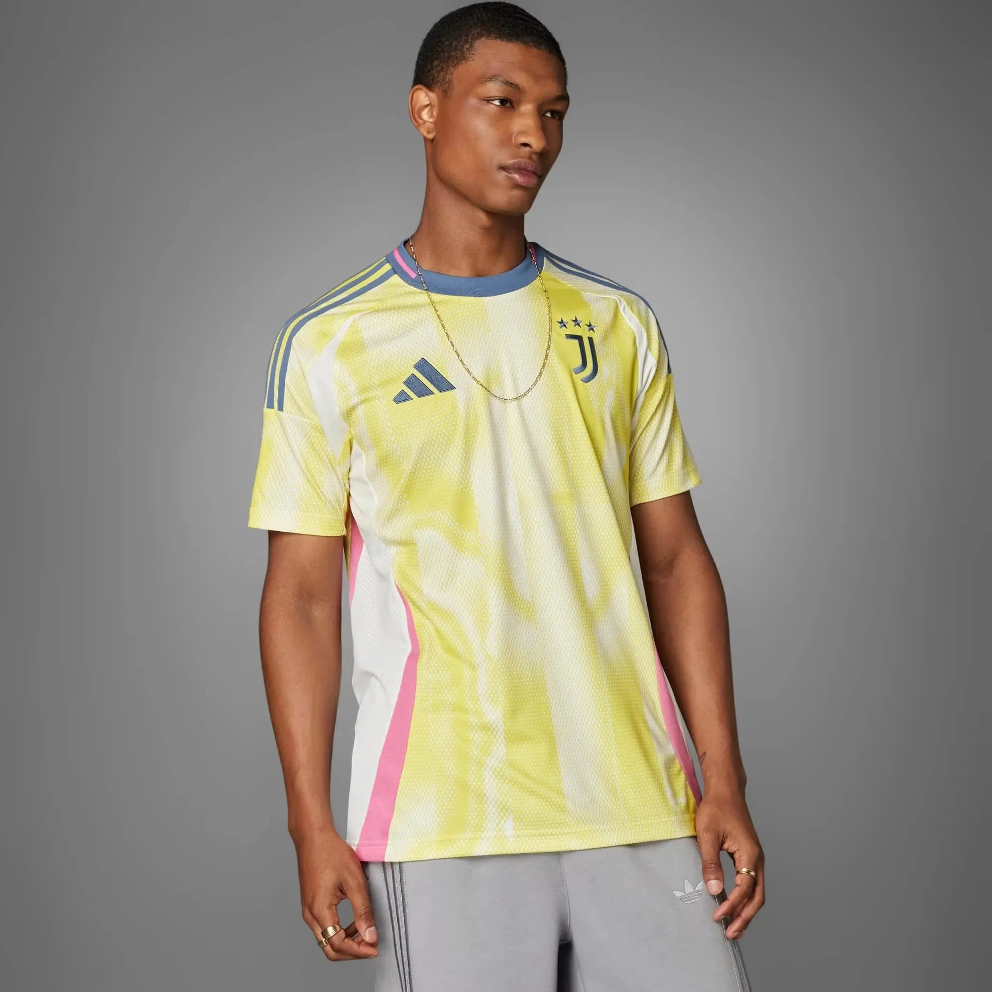 adidas 2024-25 Juventus Men's Stadium Away Jersey 3