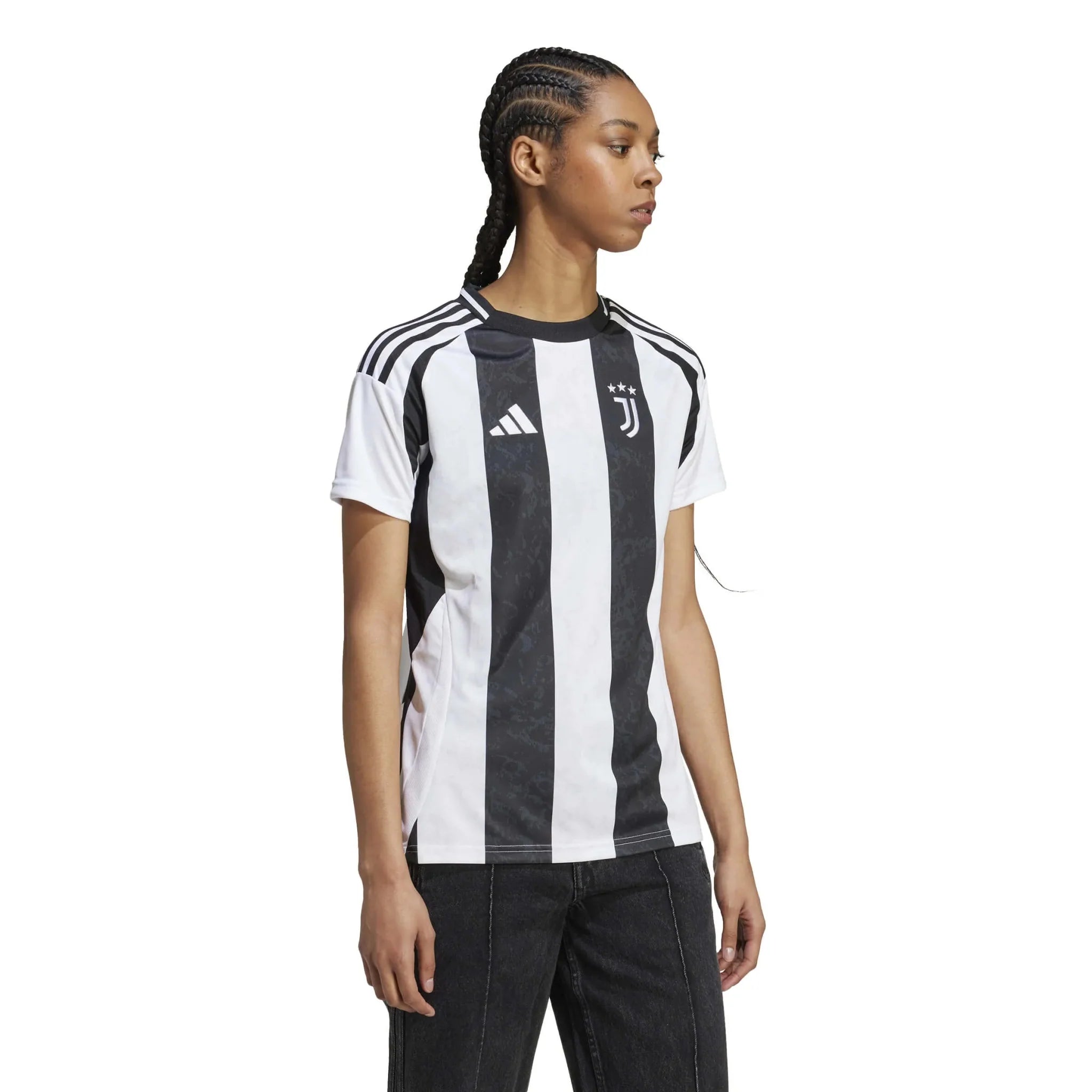 adidas 2024-25 Juventus Women's Home Jersey 4