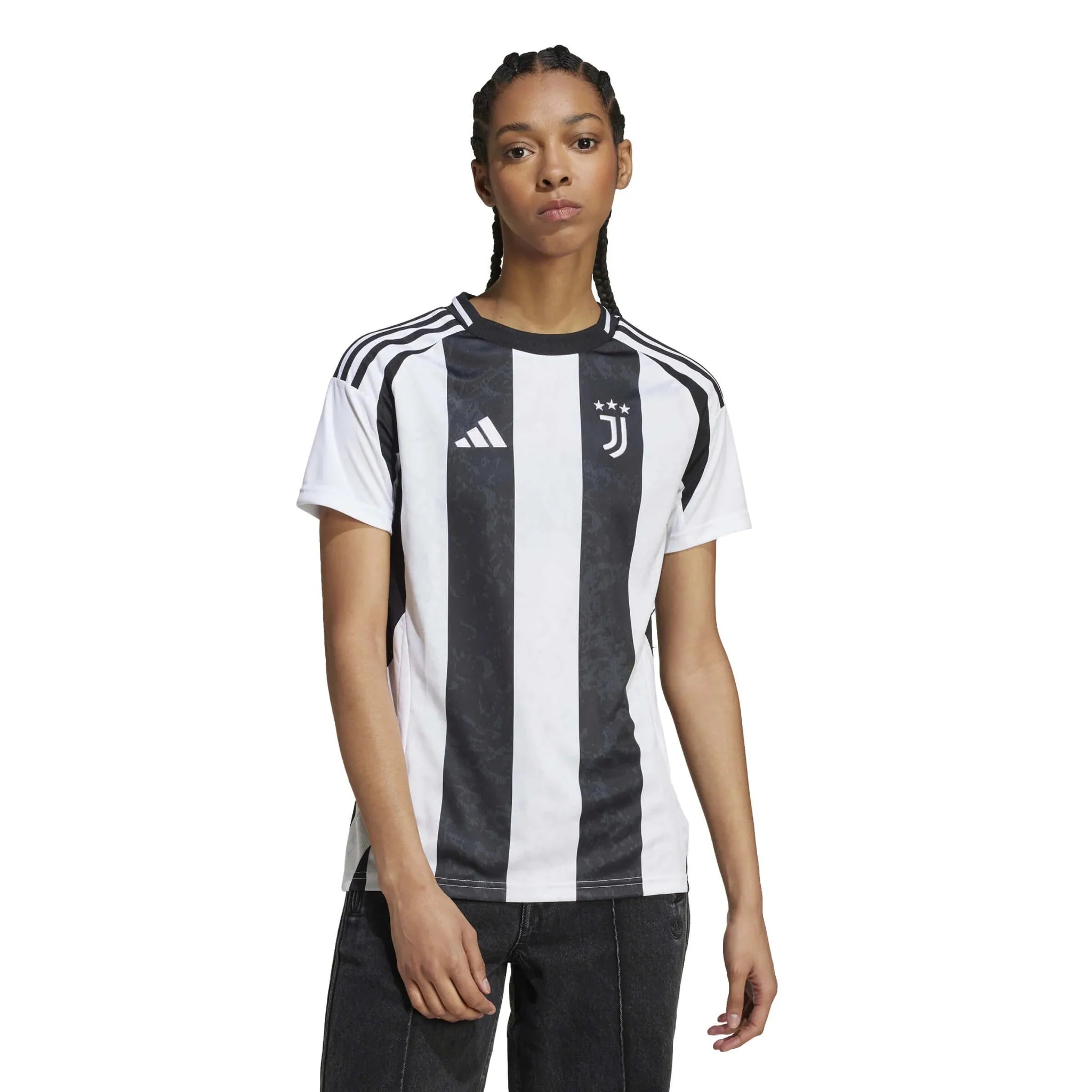 adidas 2024-25 Juventus Women's Home Jersey 3