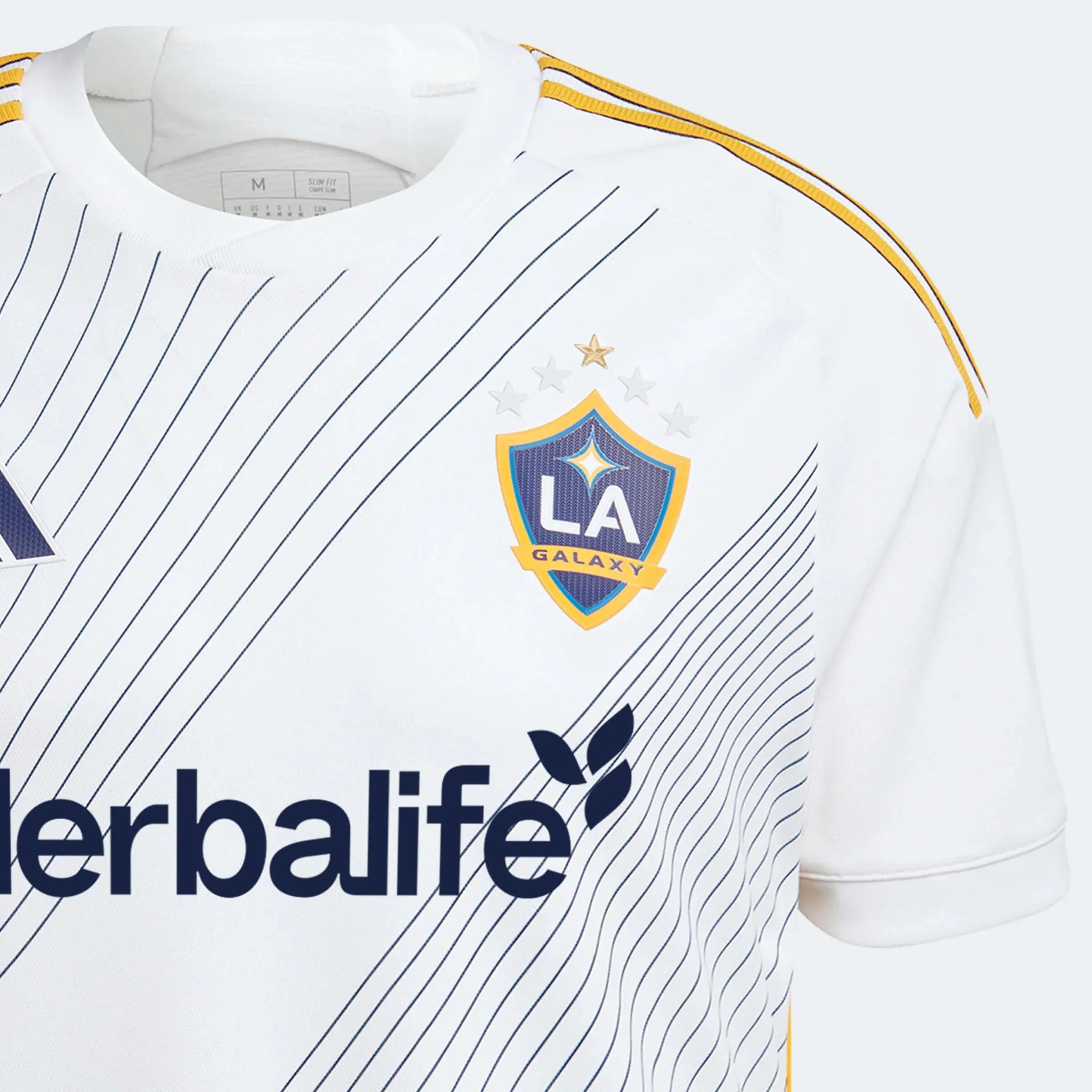 adidas 2024-25 LA Galaxy Men's Authentic Home Jersey 2