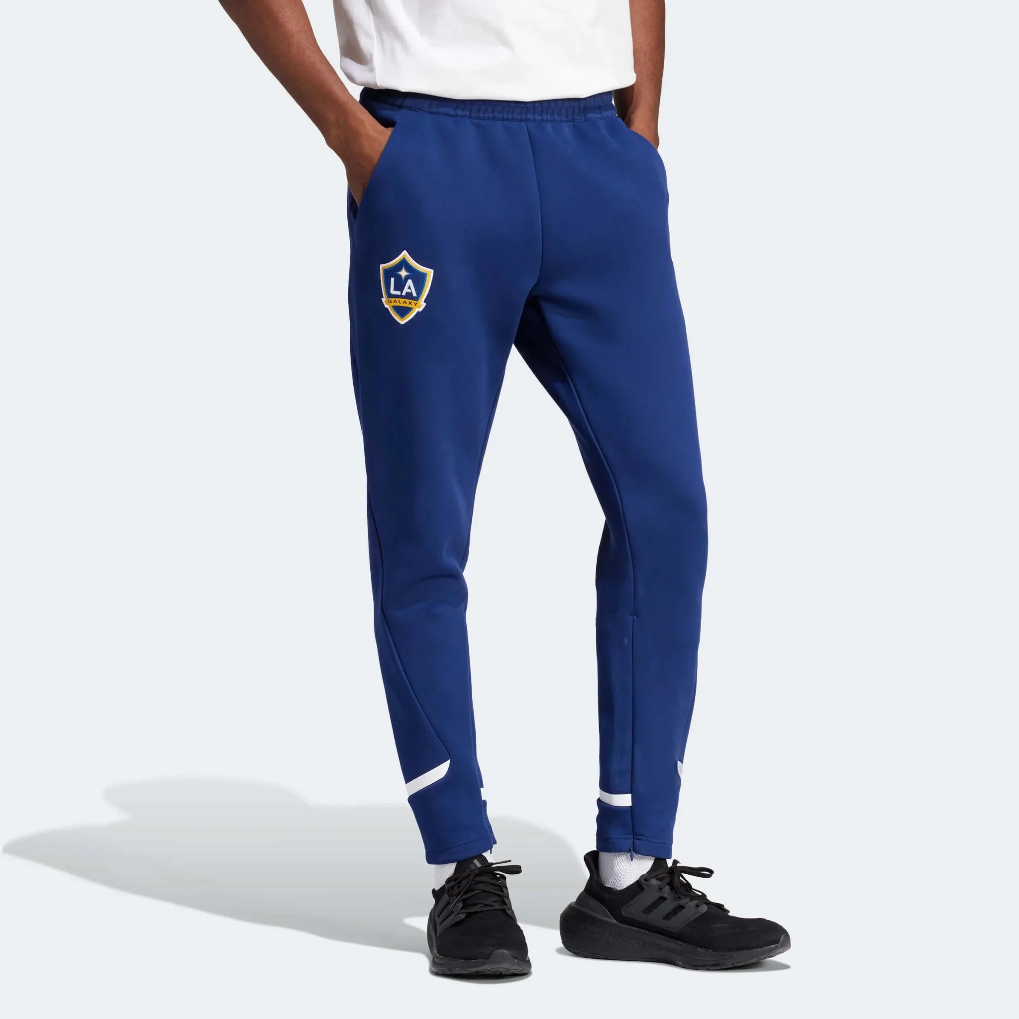 adidas 2024-25 LA Galaxy Men's Designed For Gameday Travel Pants 2