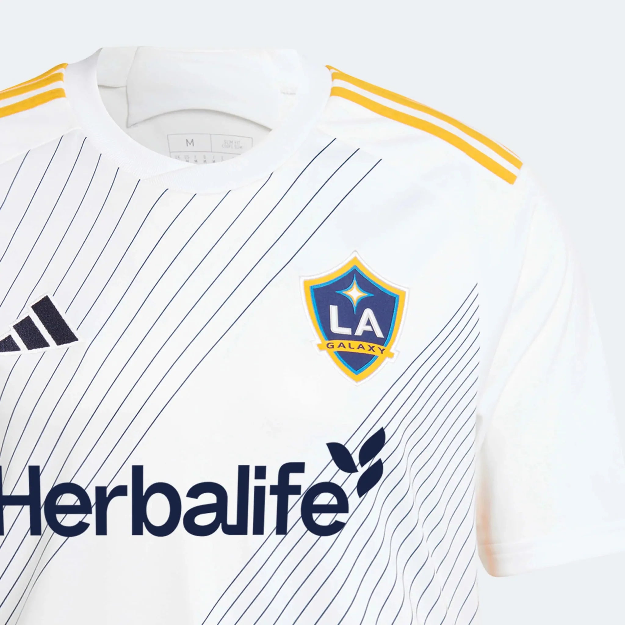 adidas 2024-25 LA Galaxy Men's Stadium Home Jersey 4