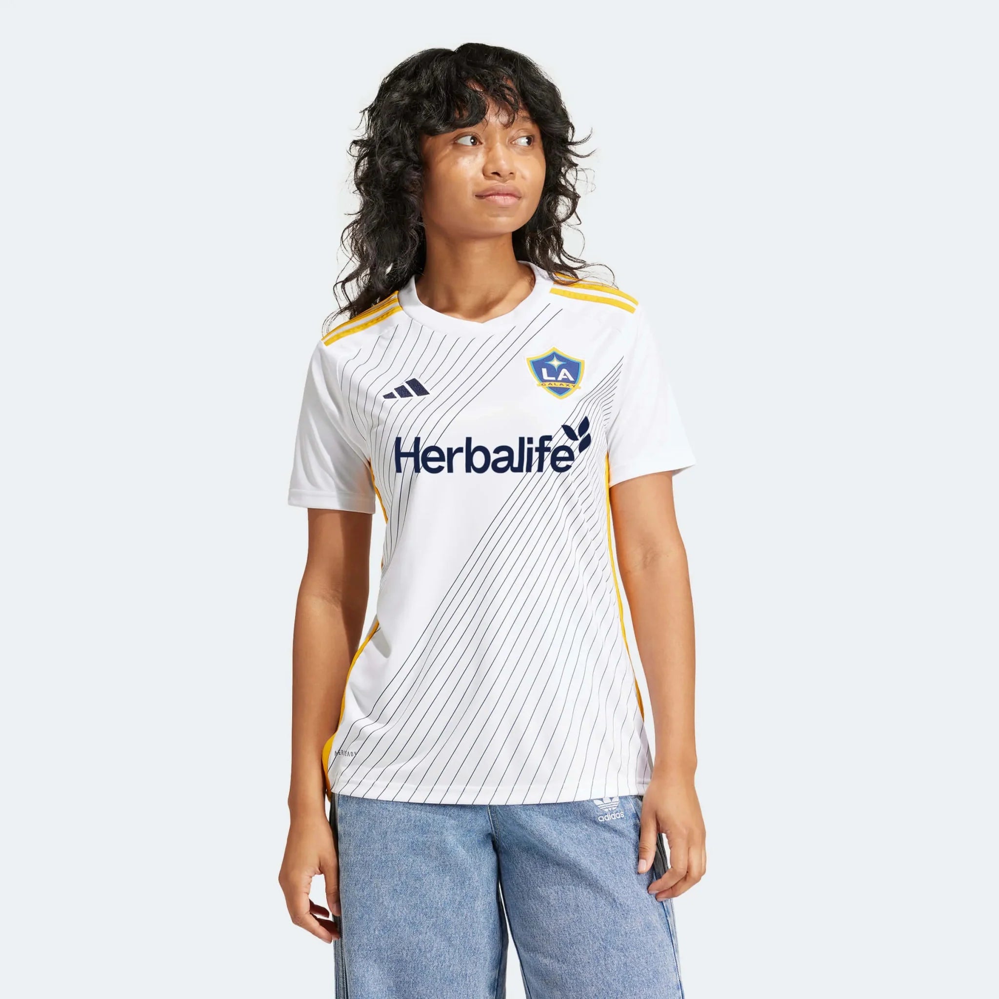 adidas 2024-25 LA Galaxy Women's Stadium Home Jersey 3