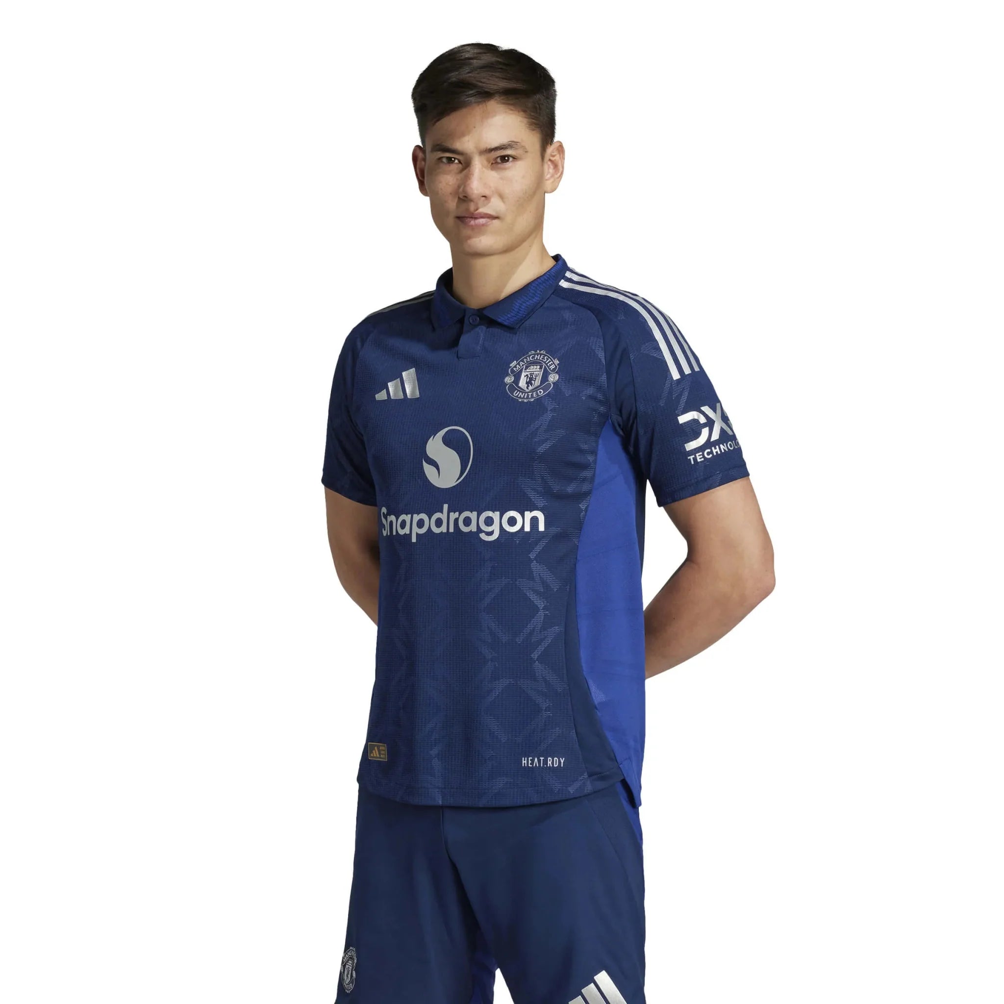 adidas 2024-25 Manchester United Men's Authentic Away Jersey 3