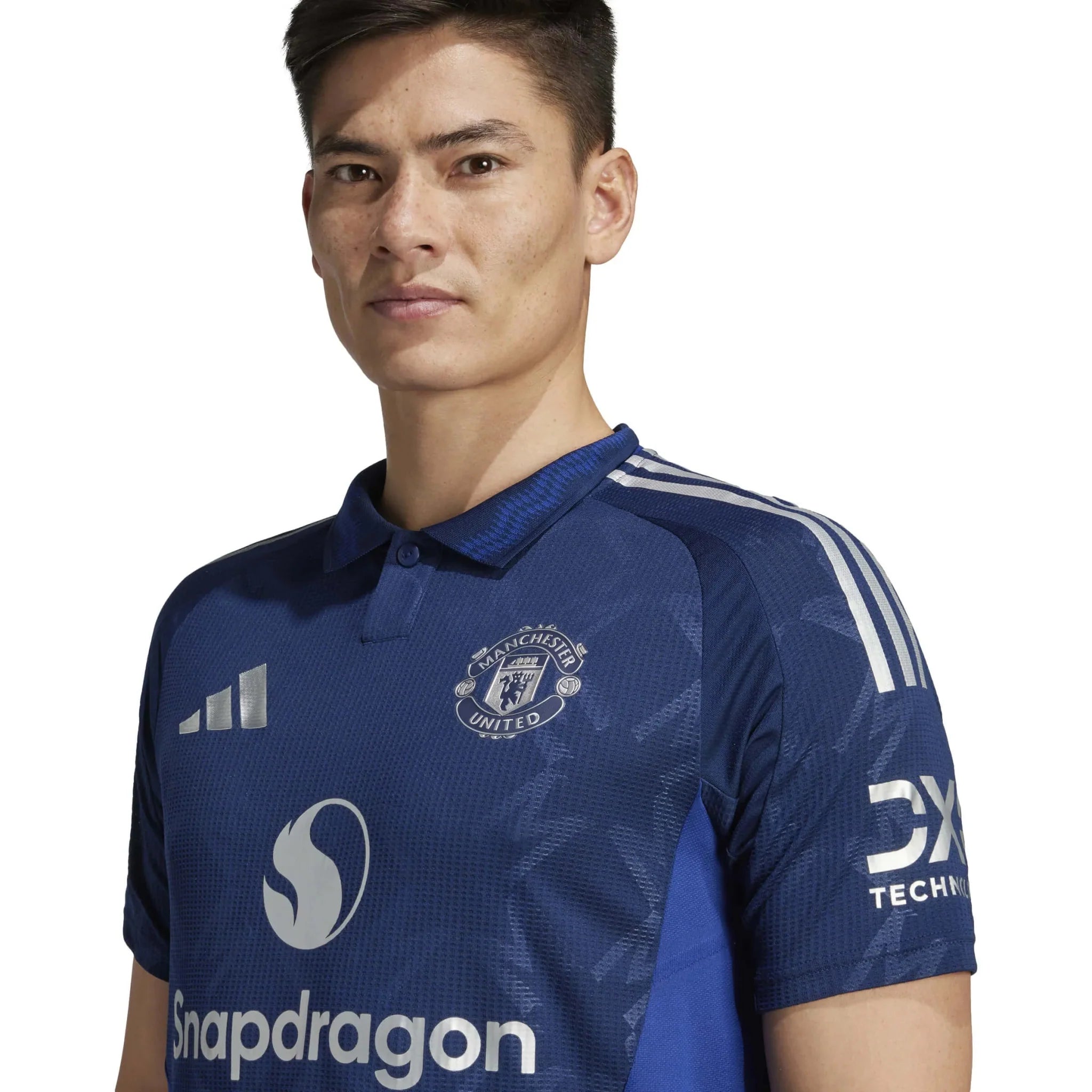 adidas 2024-25 Manchester United Men's Authentic Away Jersey 5