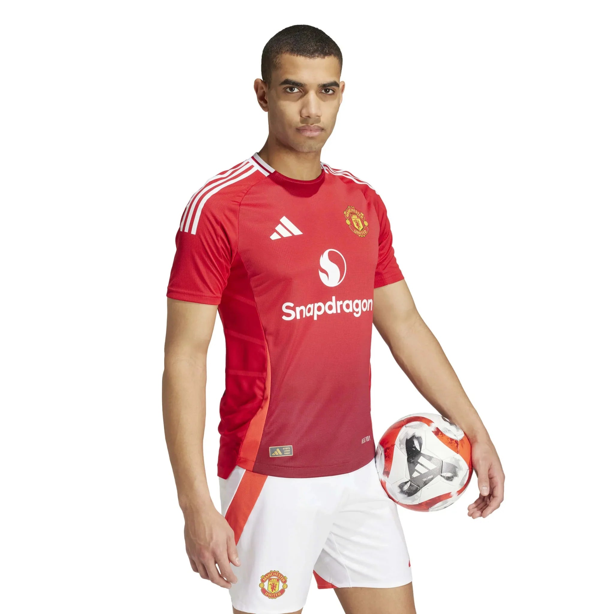 adidas 2024-25 Manchester United Men's Authentic Home Jersey 4