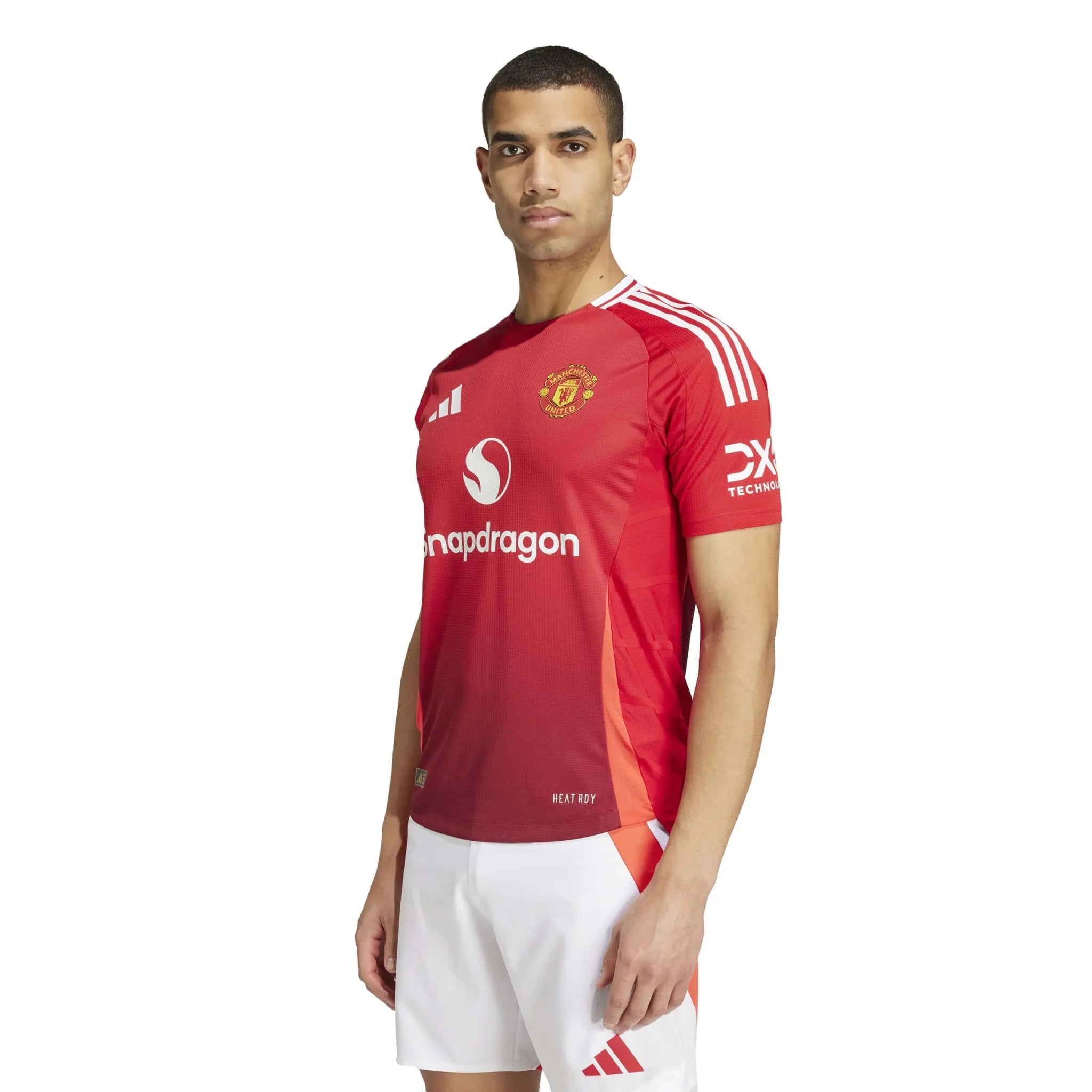 adidas 2024-25 Manchester United Men's Authentic Home Jersey 3