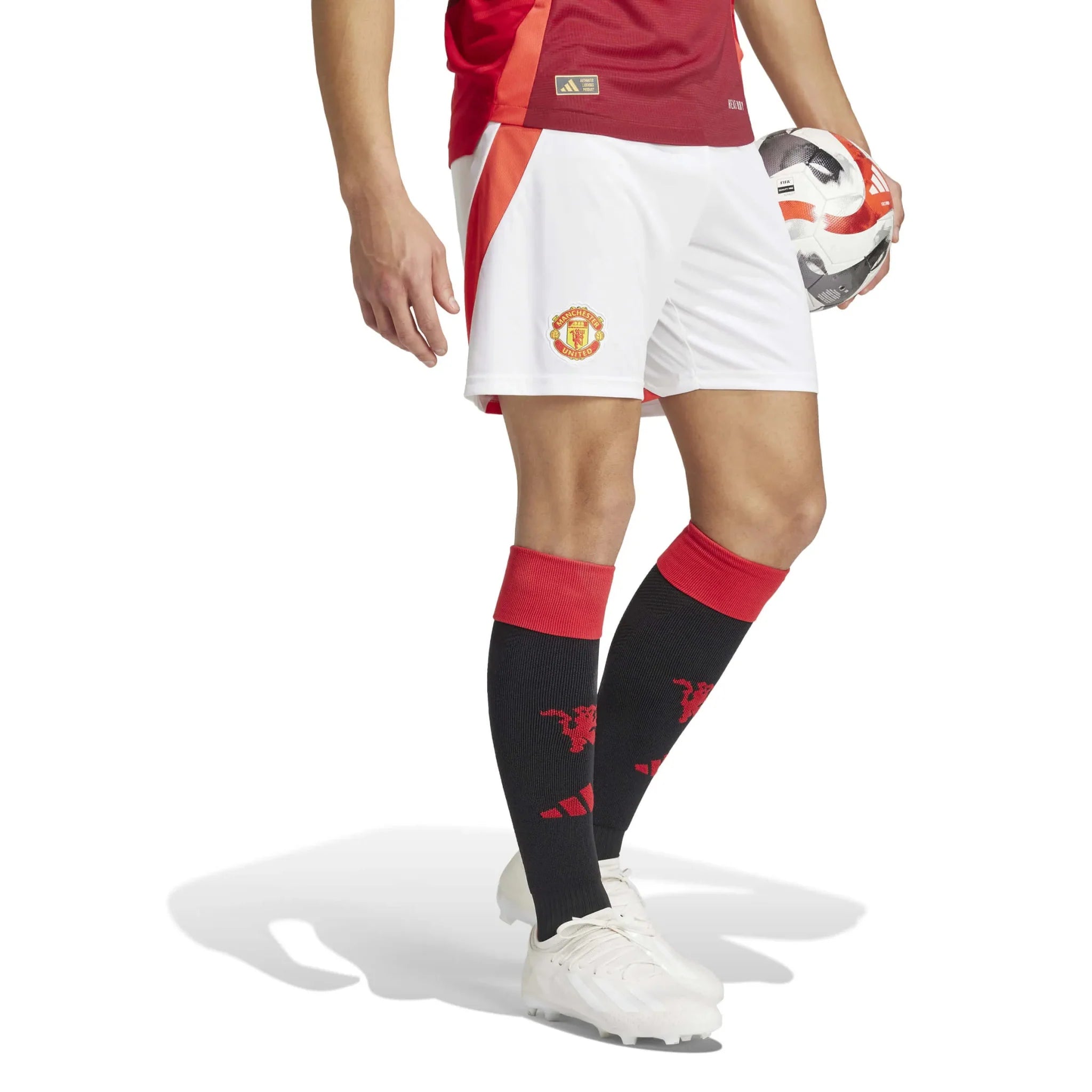 adidas 2024-25 Manchester United Men's Home Shorts 2