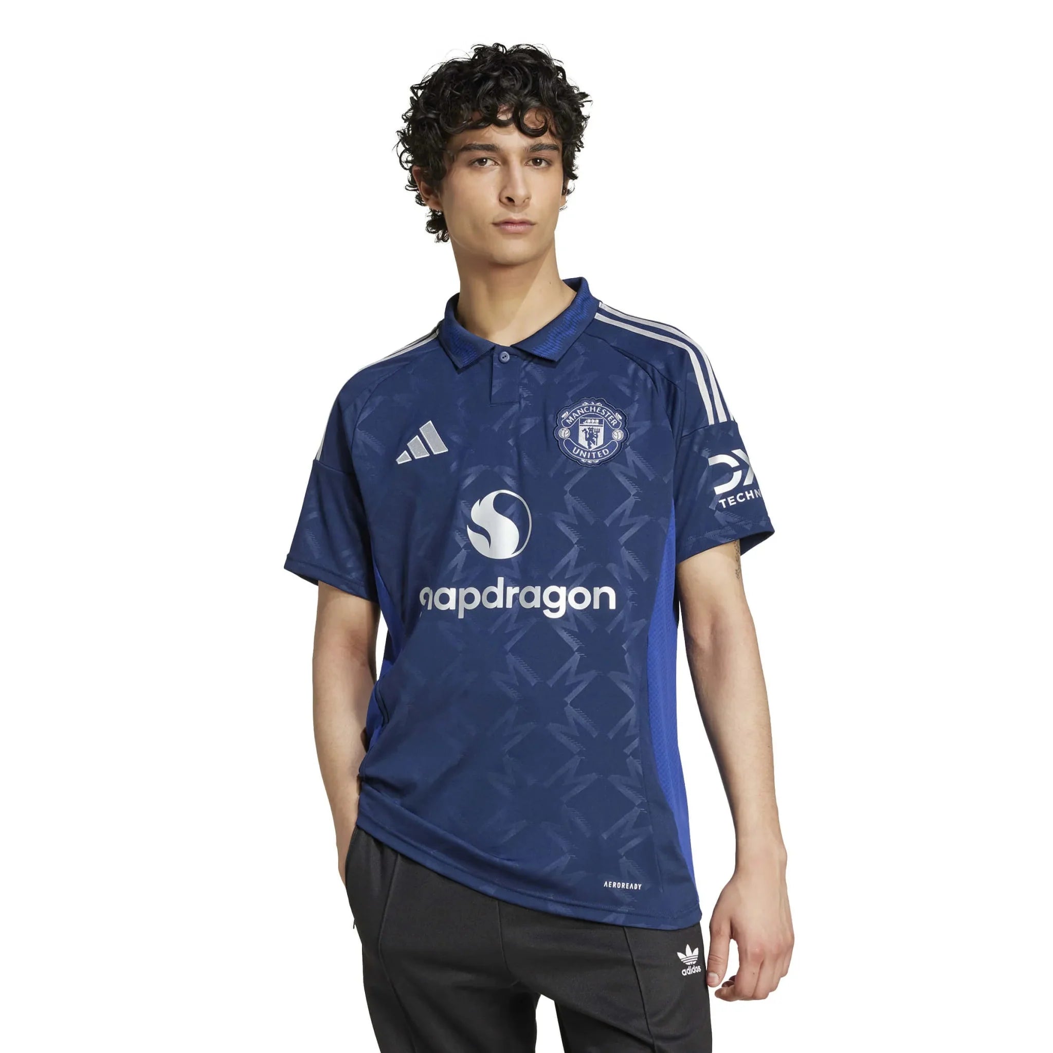 adidas 2024-25 Manchester United Men's Stadium Away Jersey 3