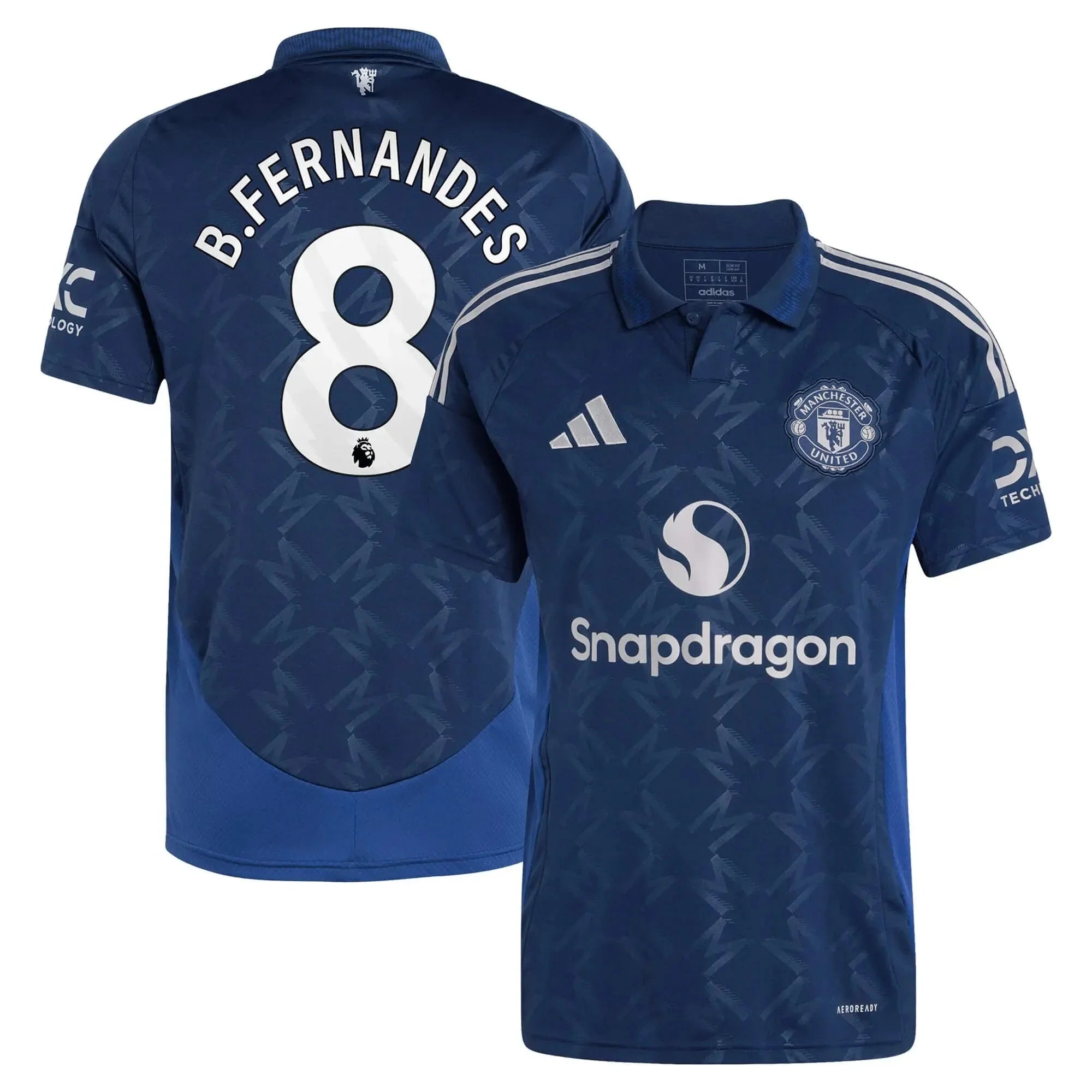 adidas 2024-25 Manchester United Men's Stadium Away Jersey 11