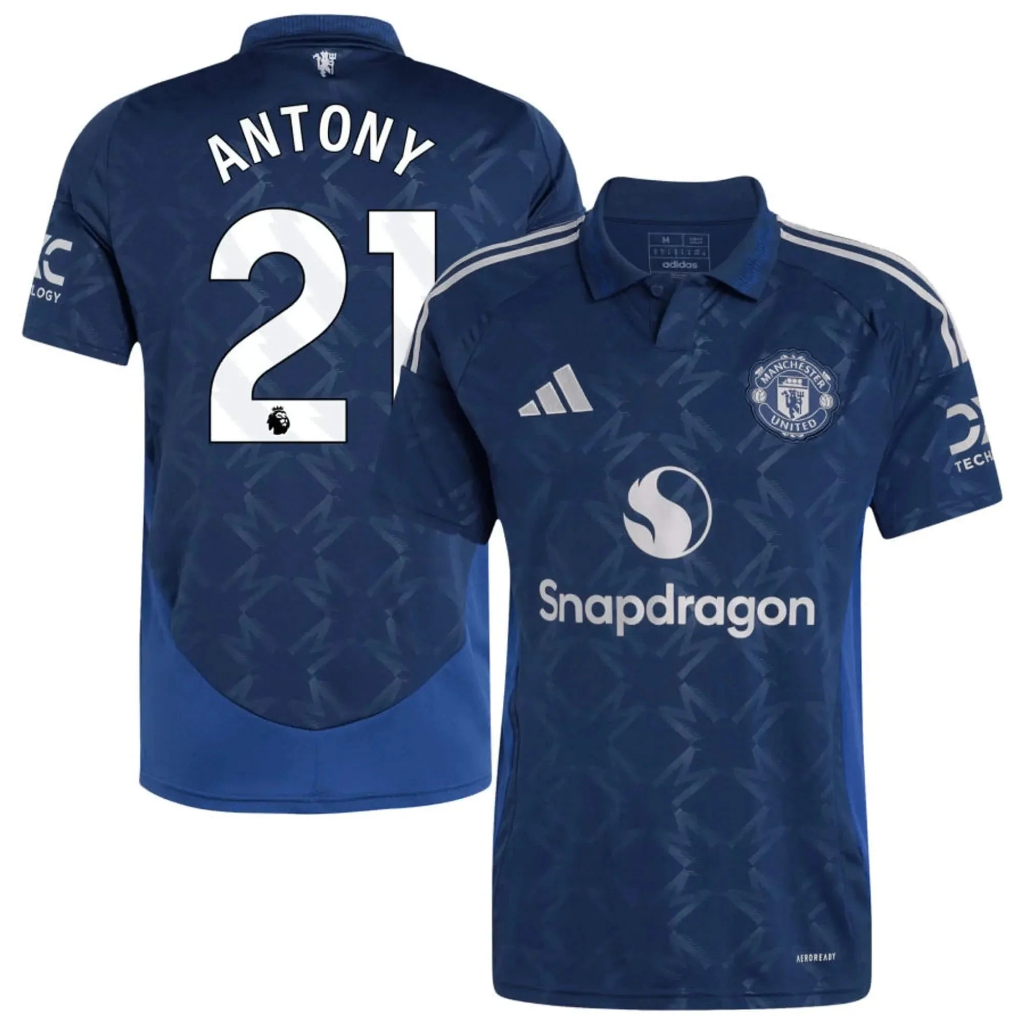 adidas 2024-25 Manchester United Men's Stadium Away Jersey 15