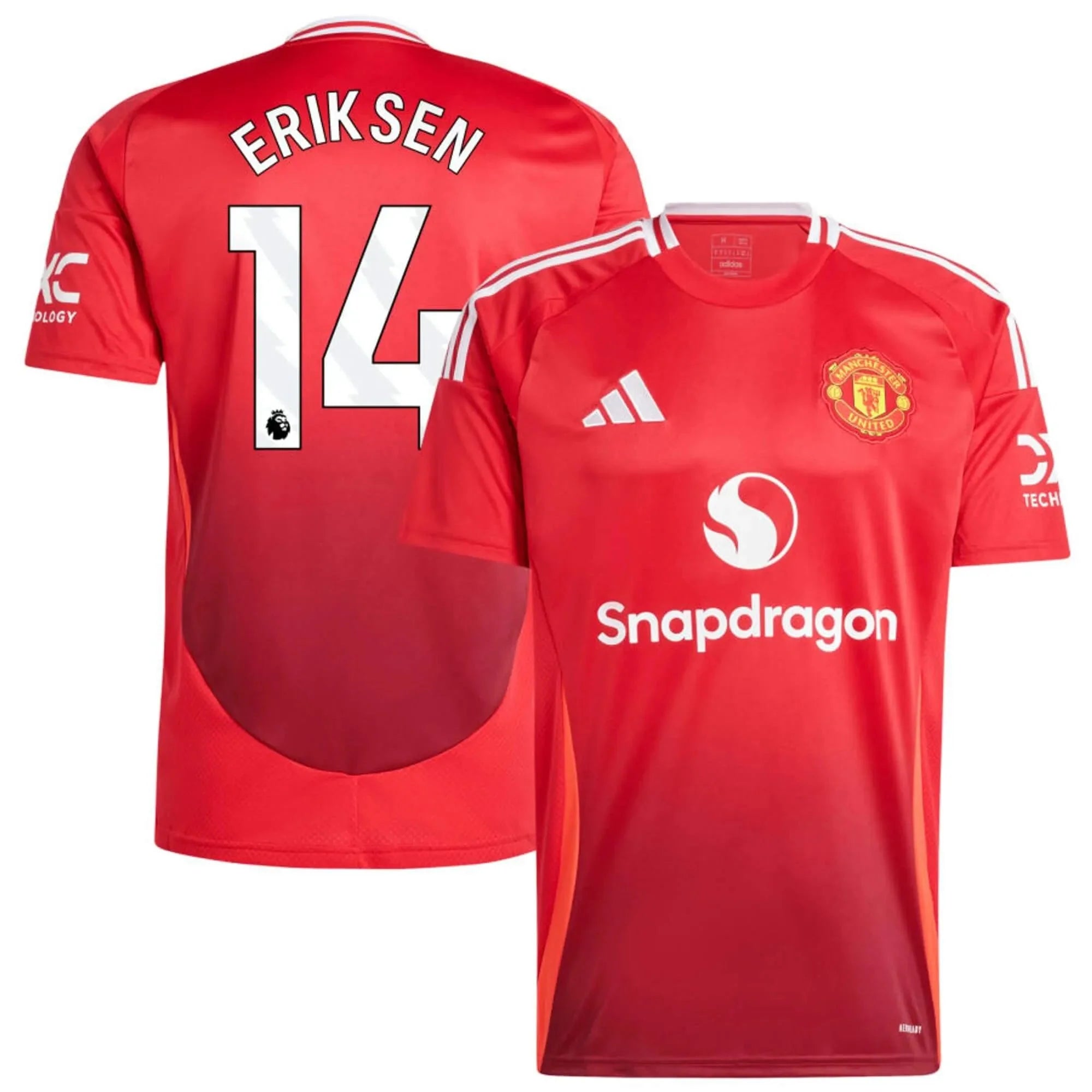 adidas 2024-25 Manchester United Men's Stadium Home Jersey 11