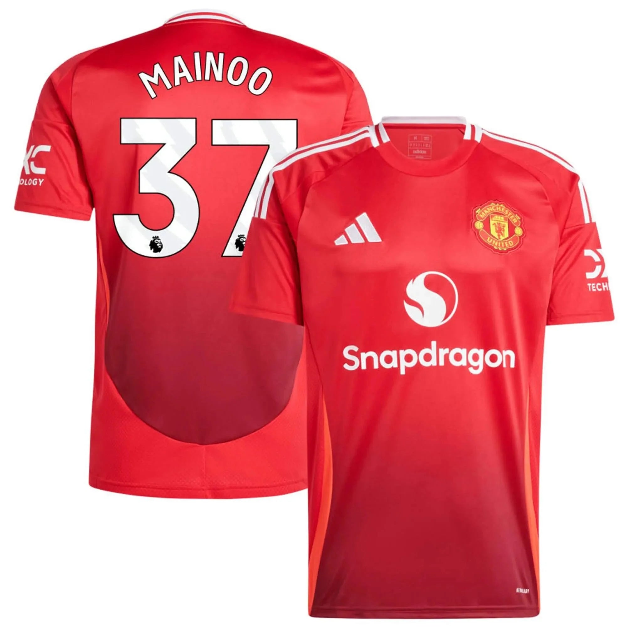 adidas 2024-25 Manchester United Men's Stadium Home Jersey 9