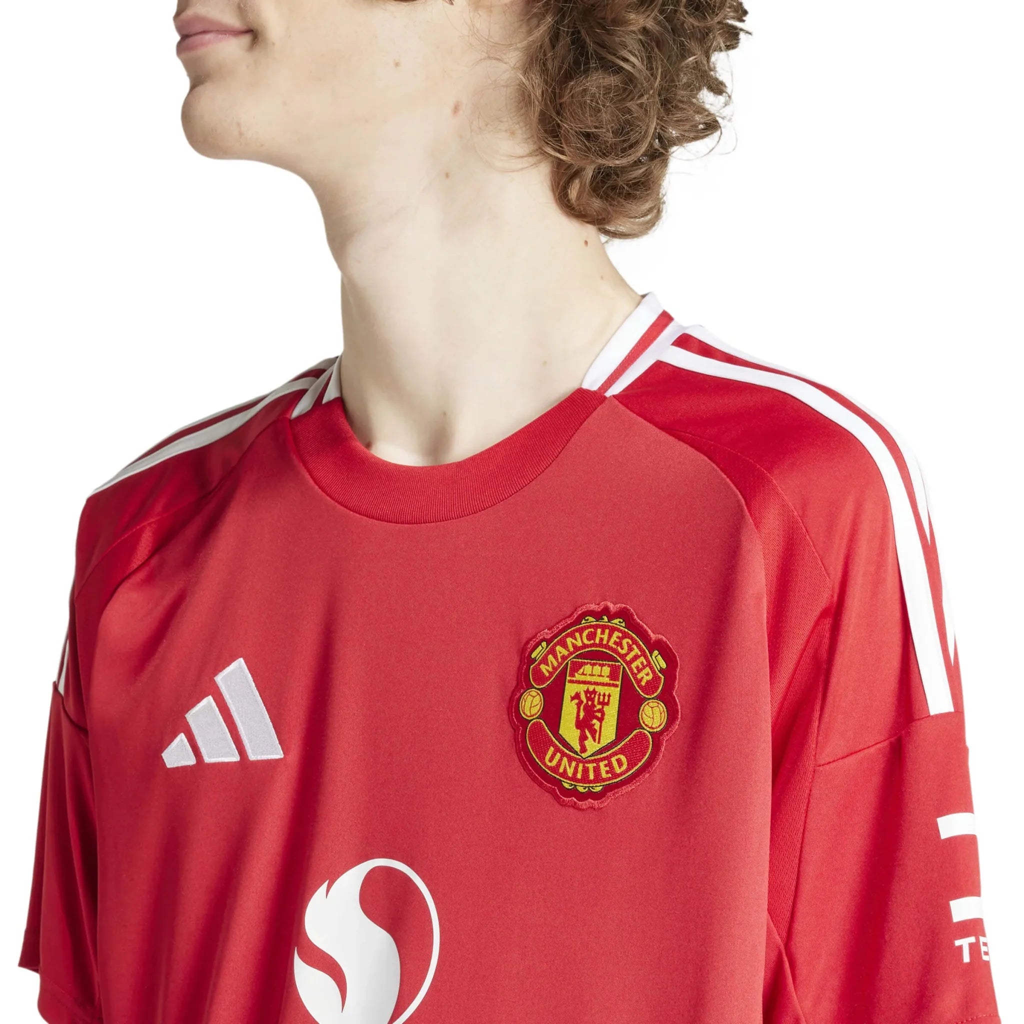 adidas 2024-25 Manchester United Men's Stadium Home Jersey 6