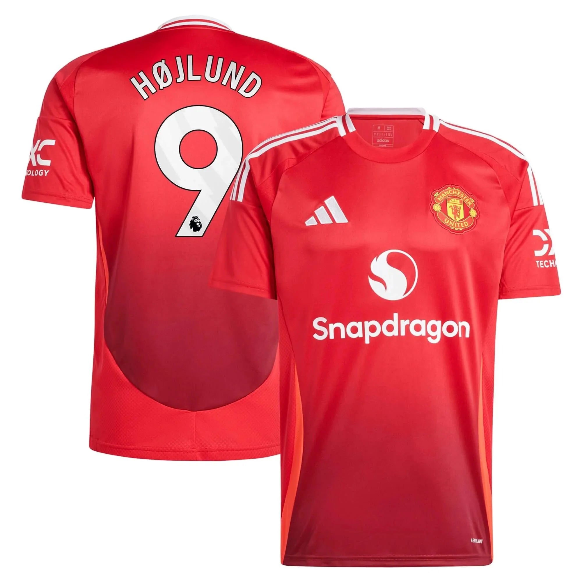 adidas 2024-25 Manchester United Men's Stadium Home Jersey 8