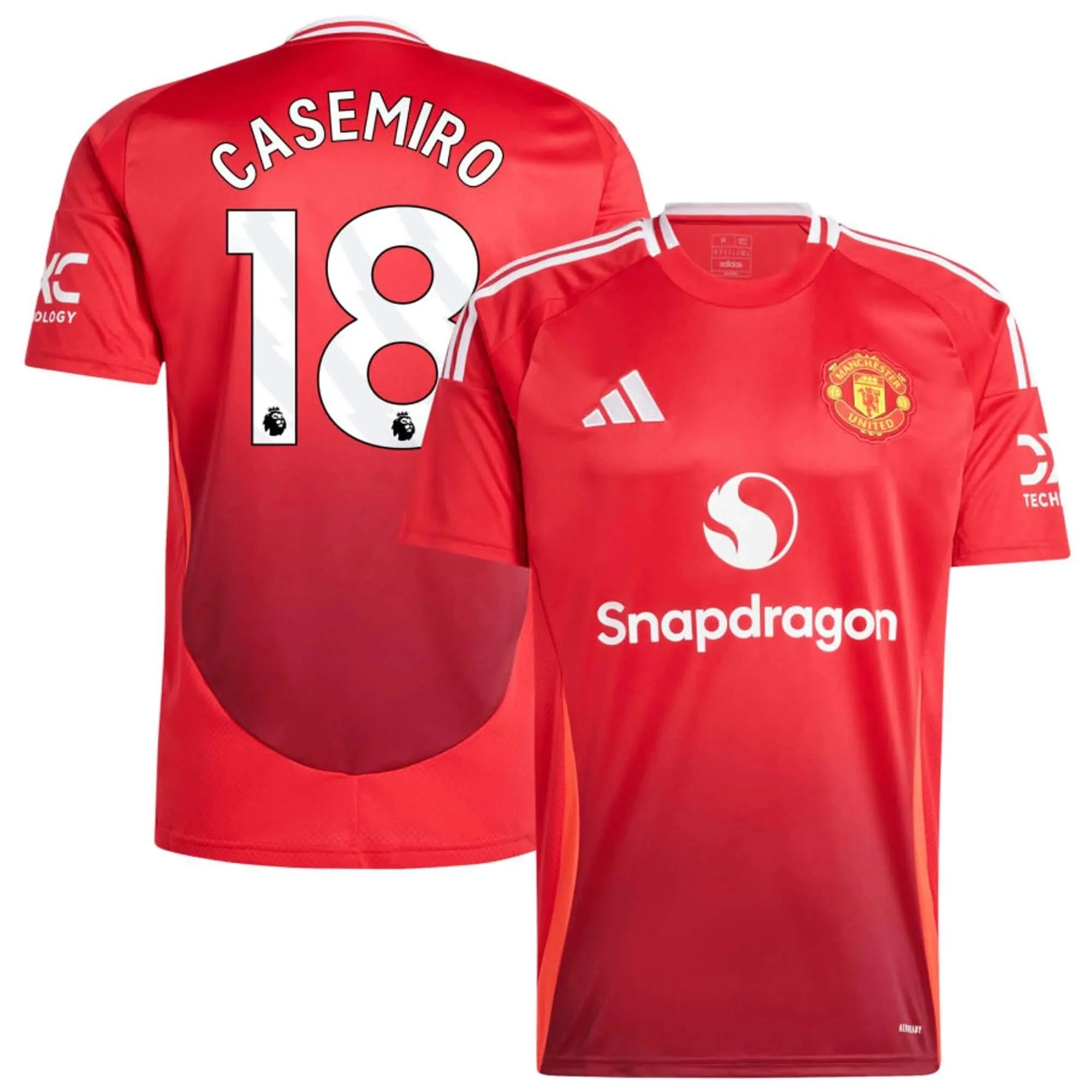 adidas 2024-25 Manchester United Men's Stadium Home Jersey 15