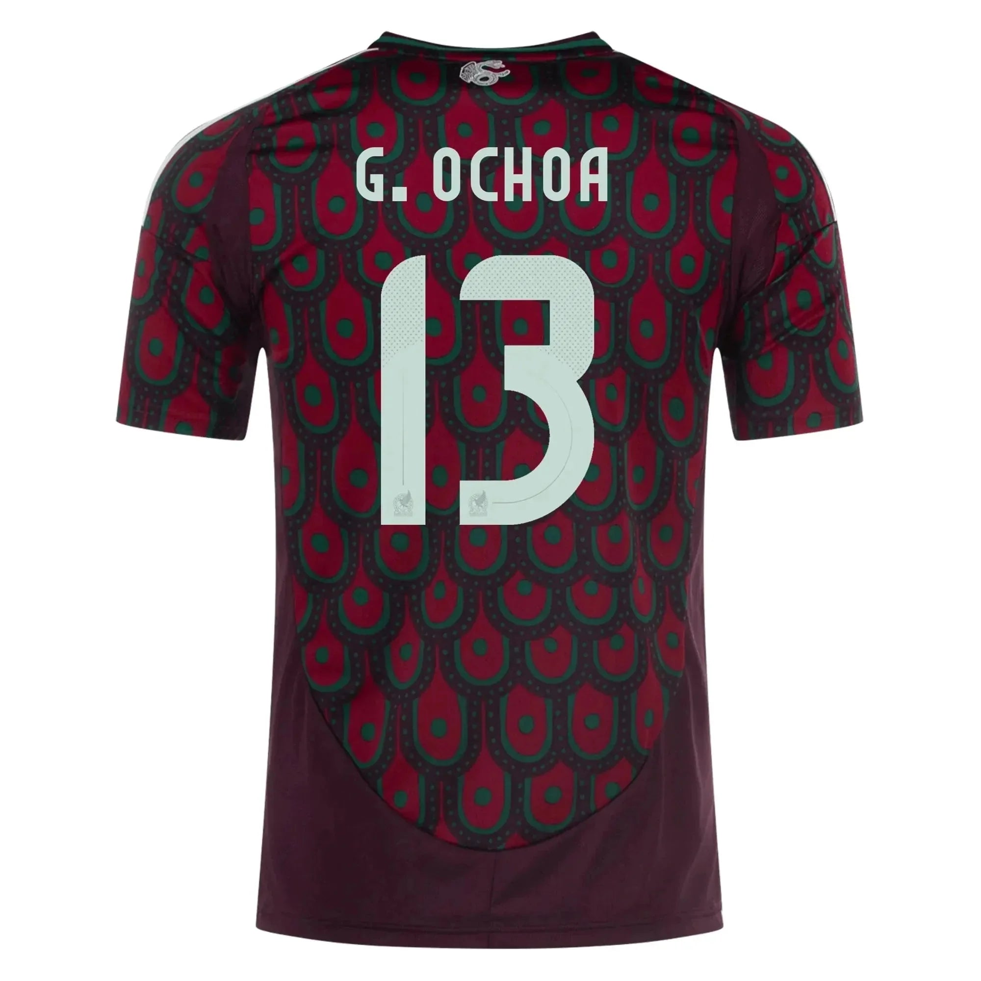 adidas 2024-25 Mexico Women's Stadium Home Jersey 9