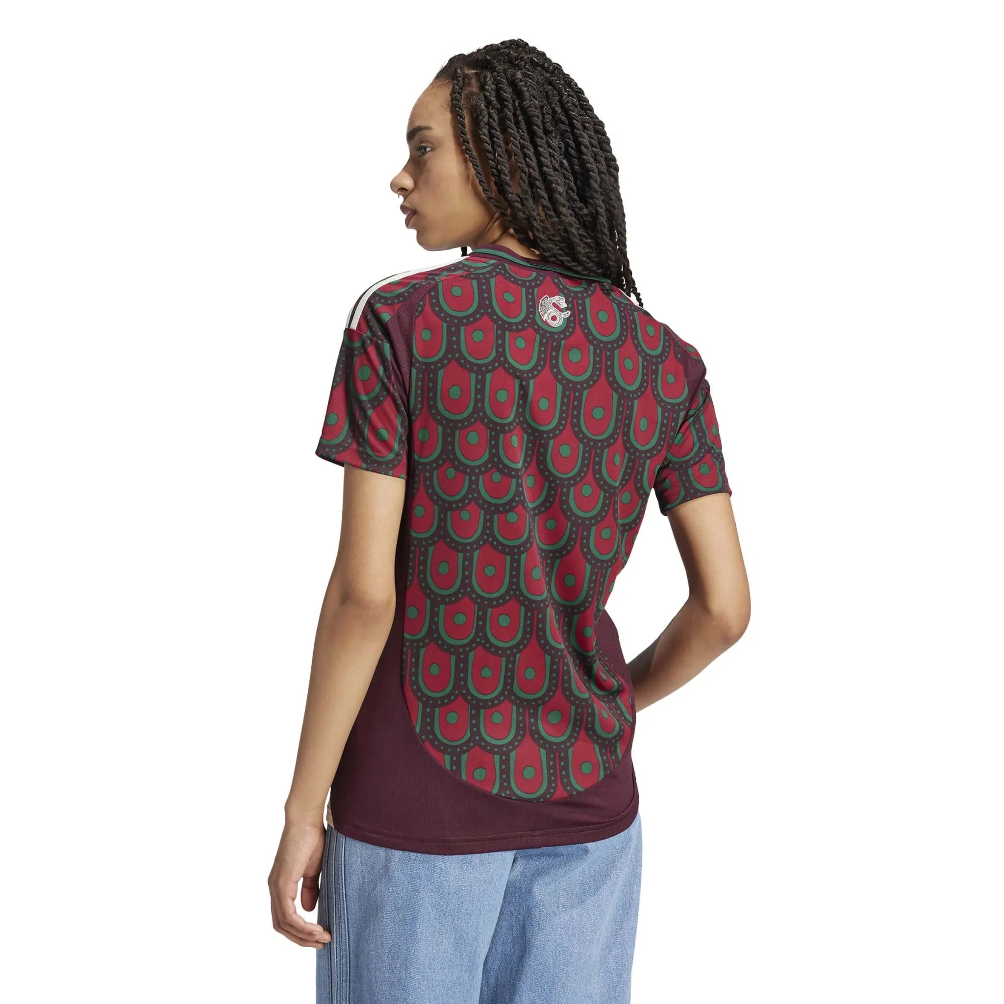 adidas 2024-25 Mexico Women's Stadium Home Jersey 5