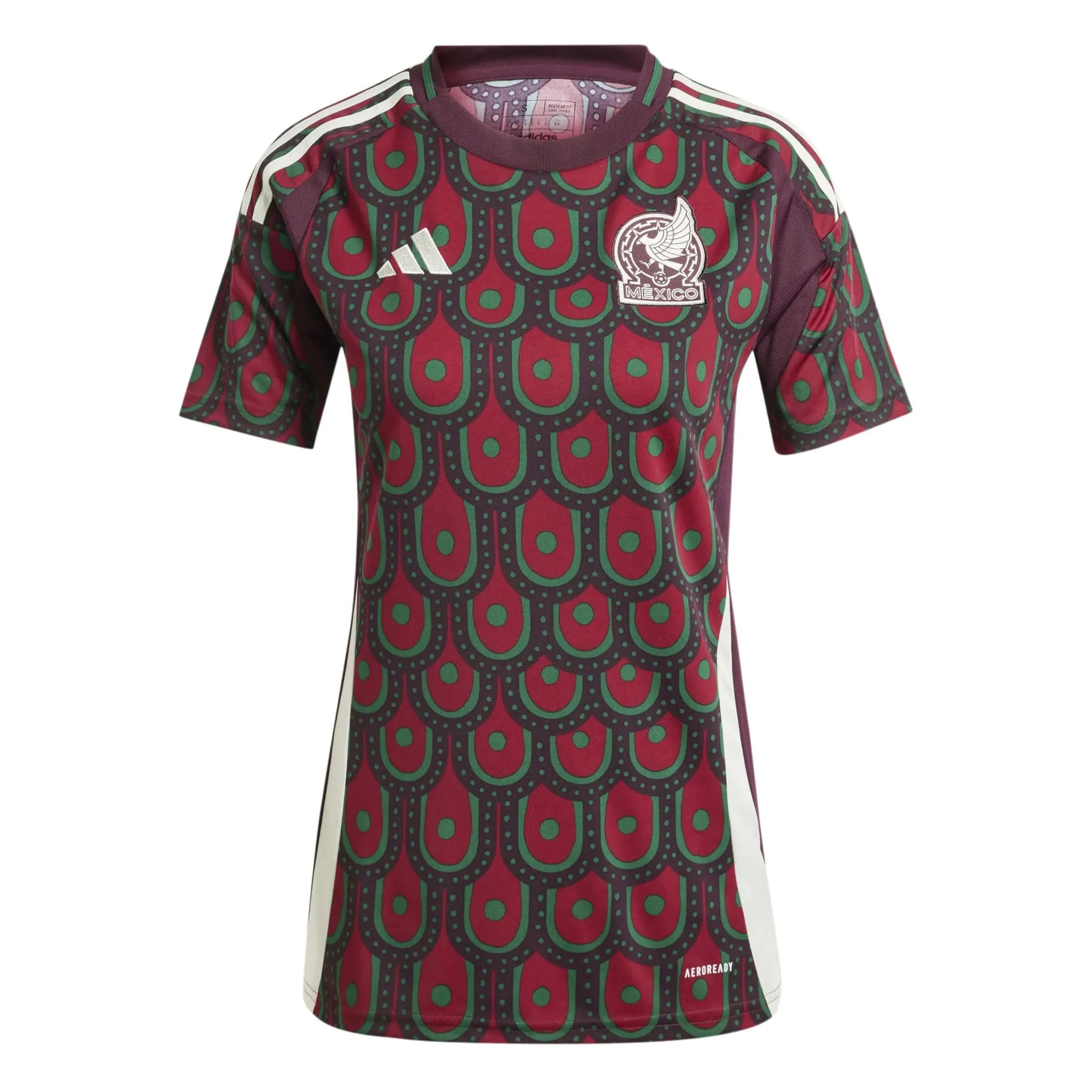adidas 2024-25 Mexico Women's Stadium Home Jersey 1