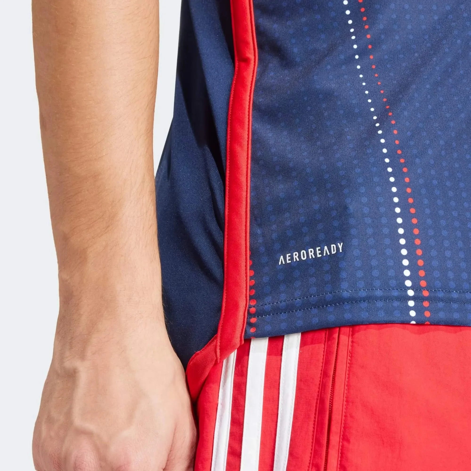 adidas 2024-25 New England Revolution Men's Stadium Home Jersey 6