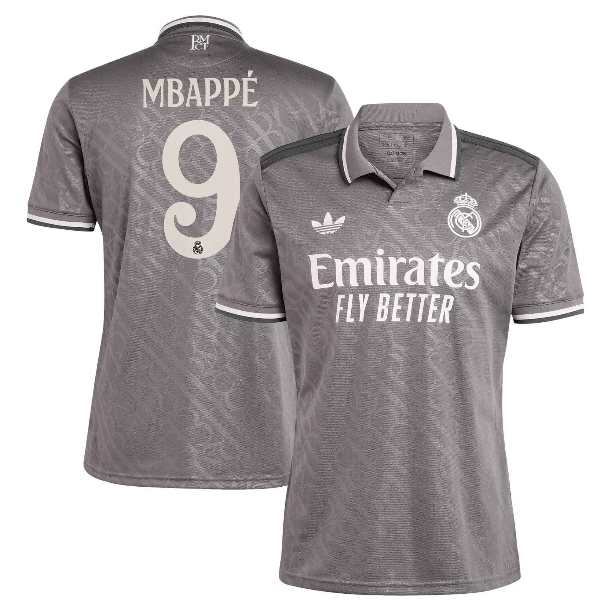 adidas 2024-25 Real Madrid Women's Third Stadium Jersey 9