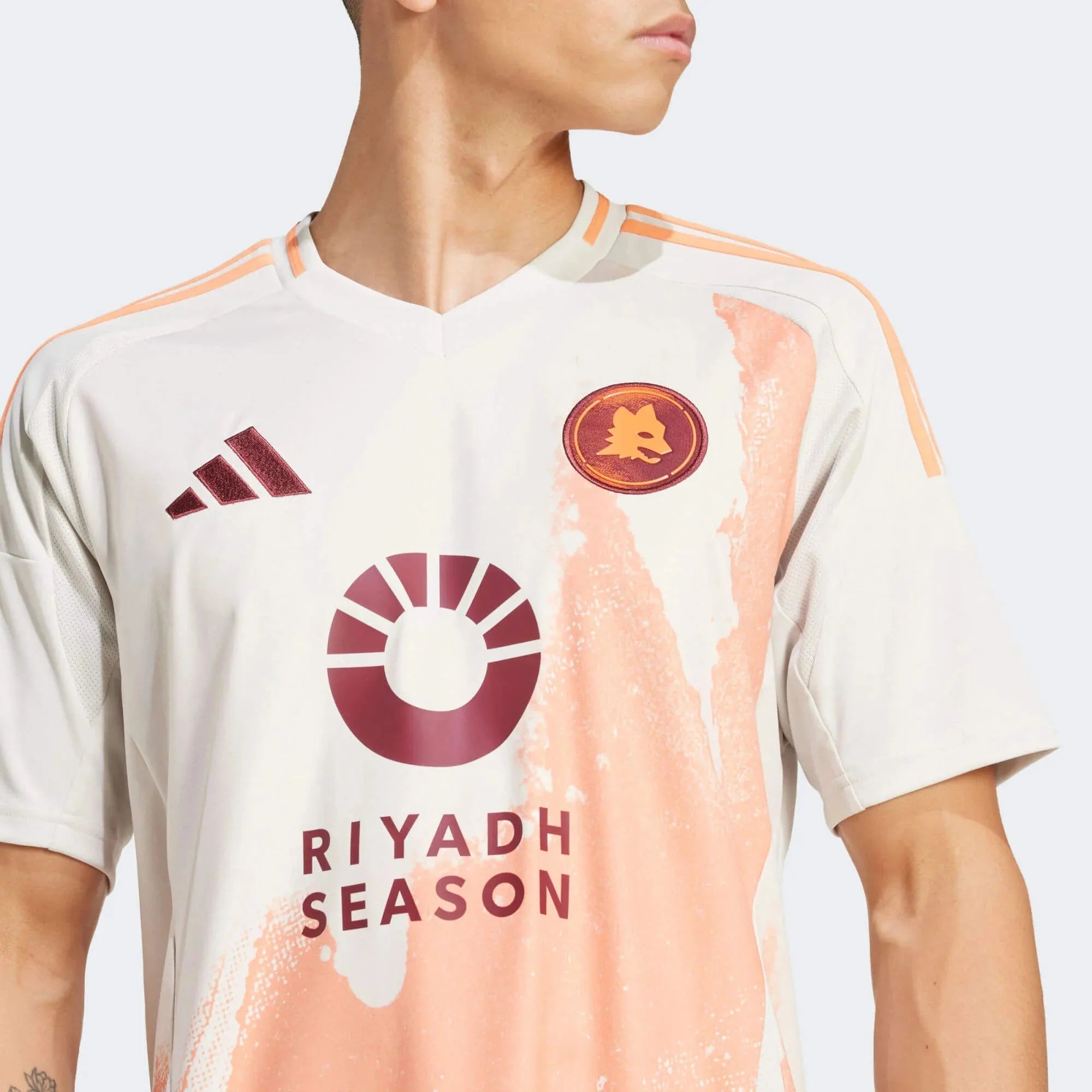 adidas 2024-25 Roma Men's Stadium Away Jersey 6