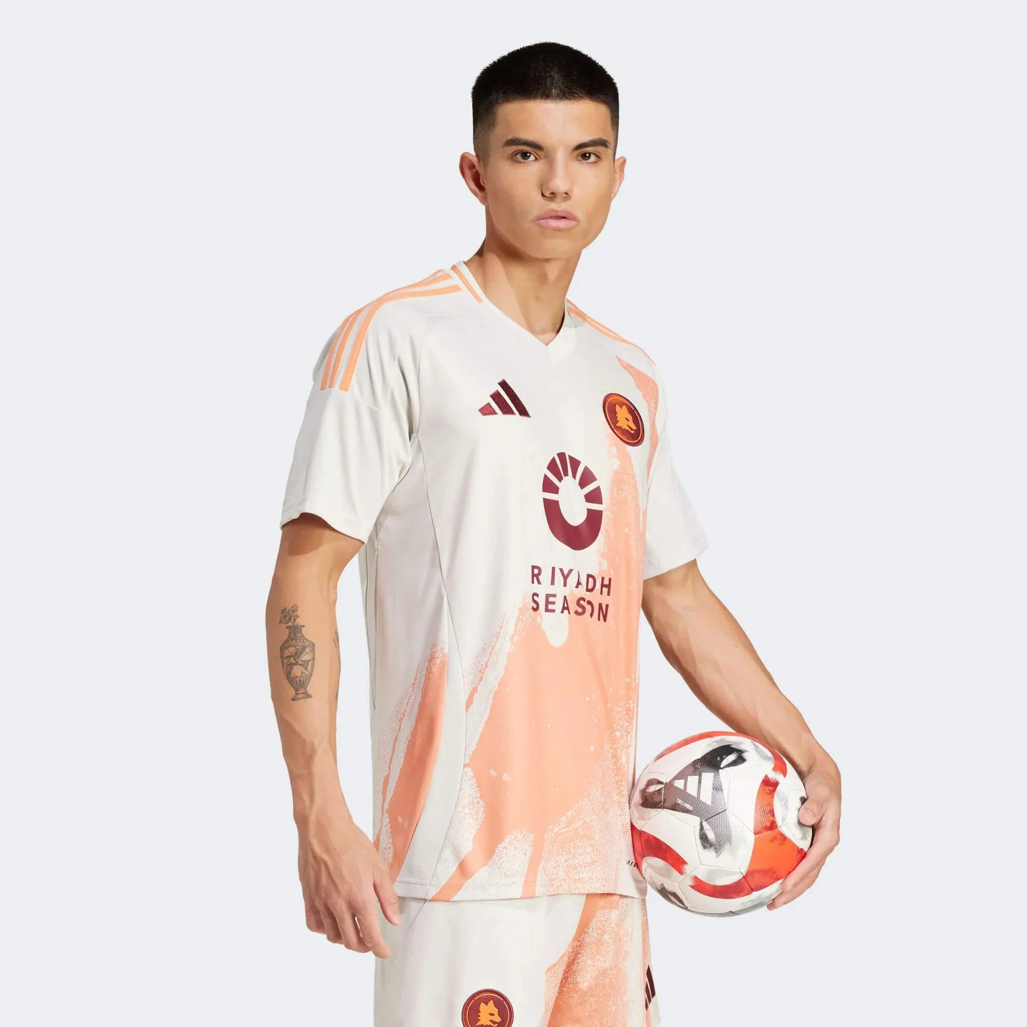 adidas 2024-25 Roma Men's Stadium Away Jersey 4