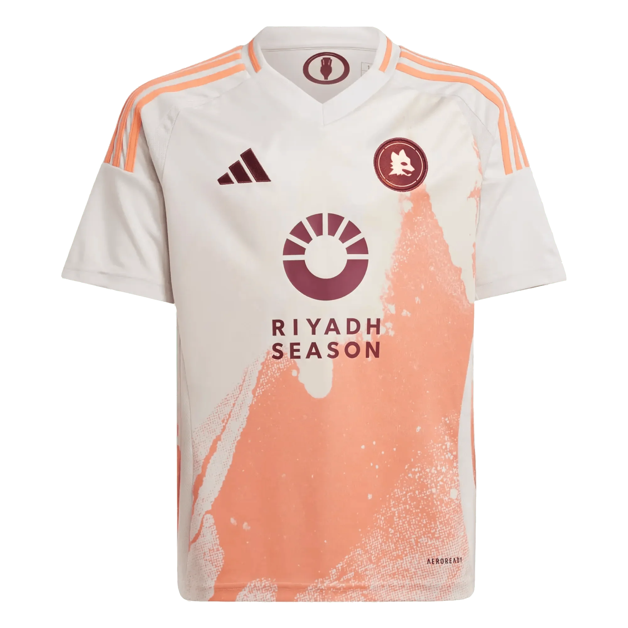 adidas 2024-25 Roma Youth Stadium Away Jersey 1