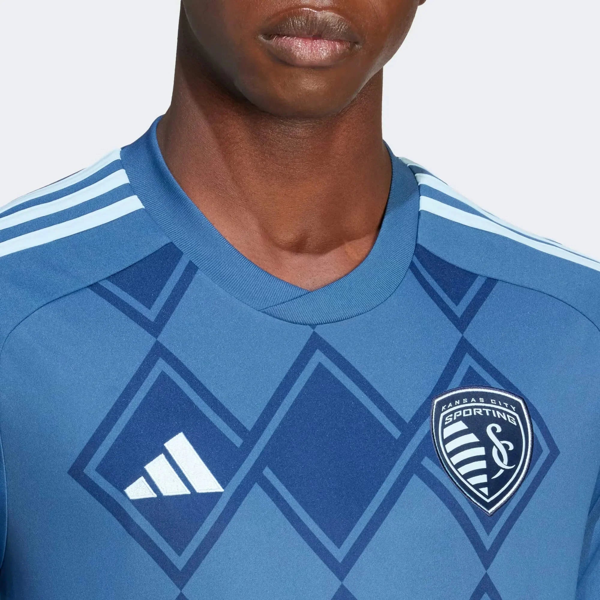 adidas 2024-25 Sporting KC Men's Stadium Away Jersey 4