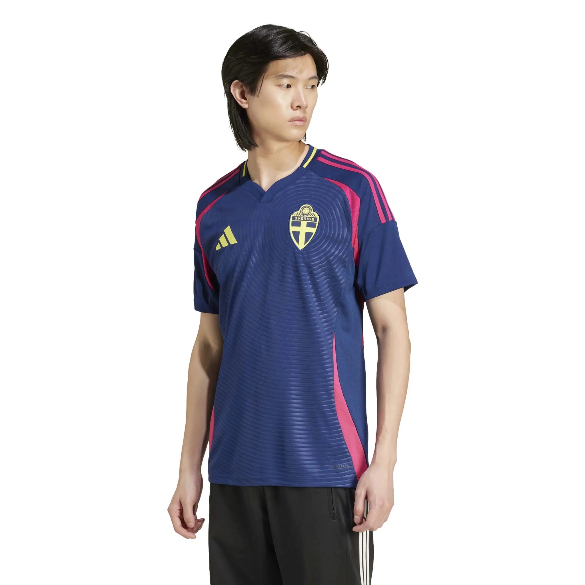 adidas 2024-25 Sweden Stadium Away Jersey 3
