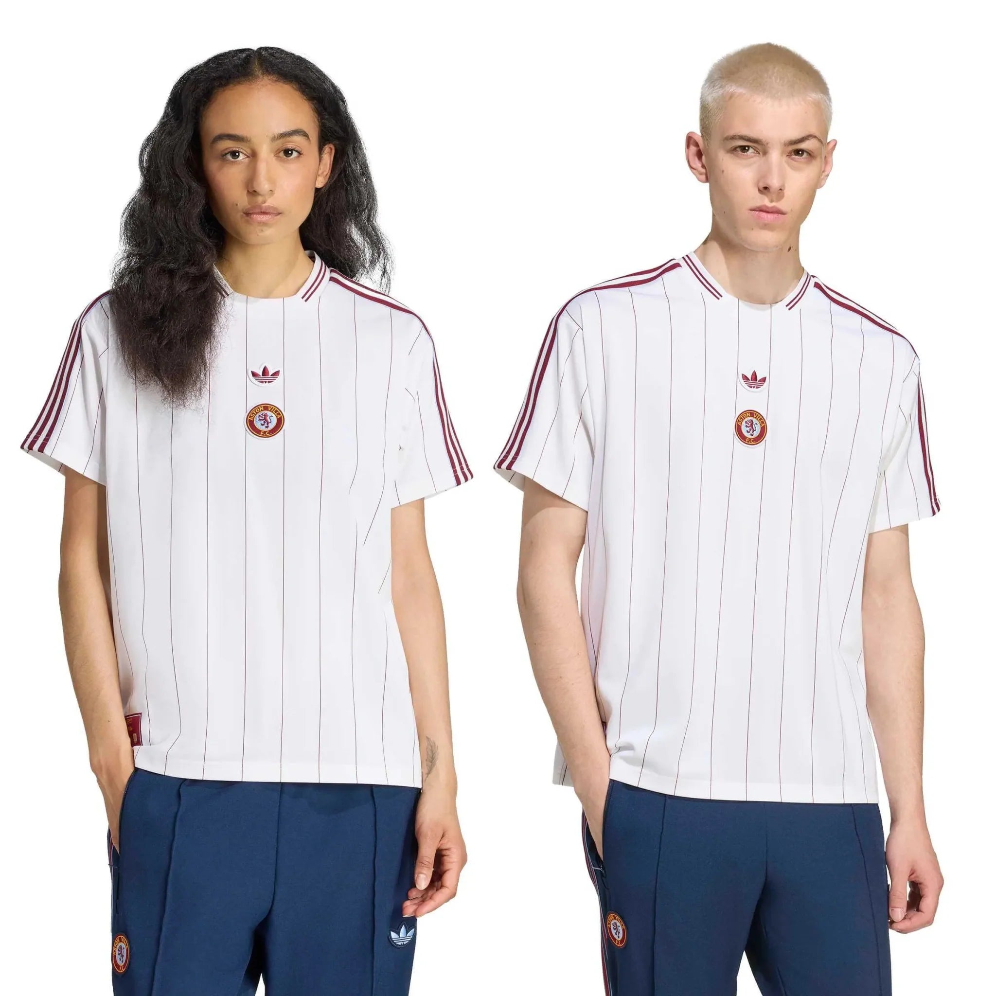 adidas 2025-25 Aston Villa Men's Icon Soccer Jersey 7