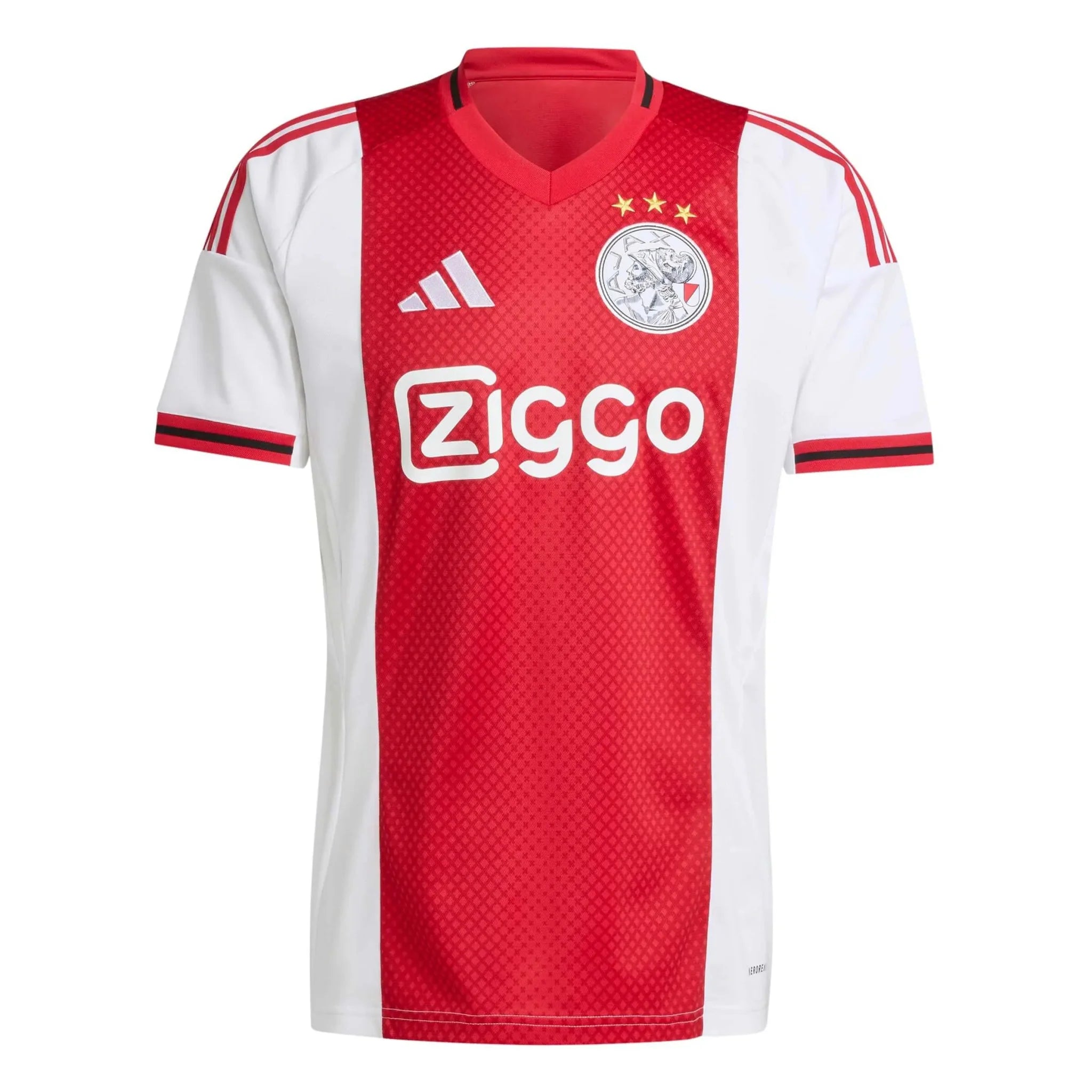 adidas 2025-26 Ajax Men's Stadium Home Soccer Jersey 1