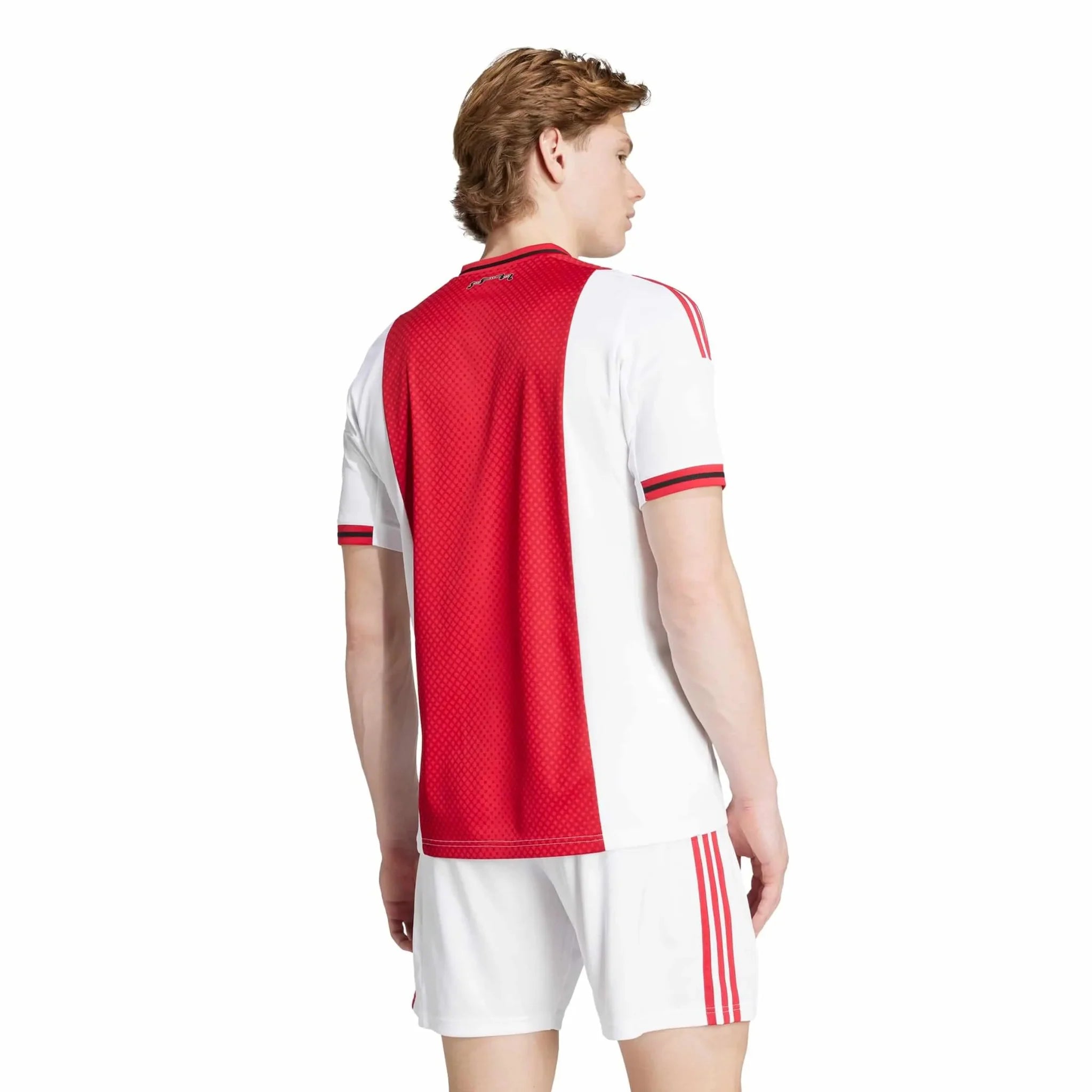 adidas 2025-26 Ajax Men's Stadium Home Soccer Jersey 5