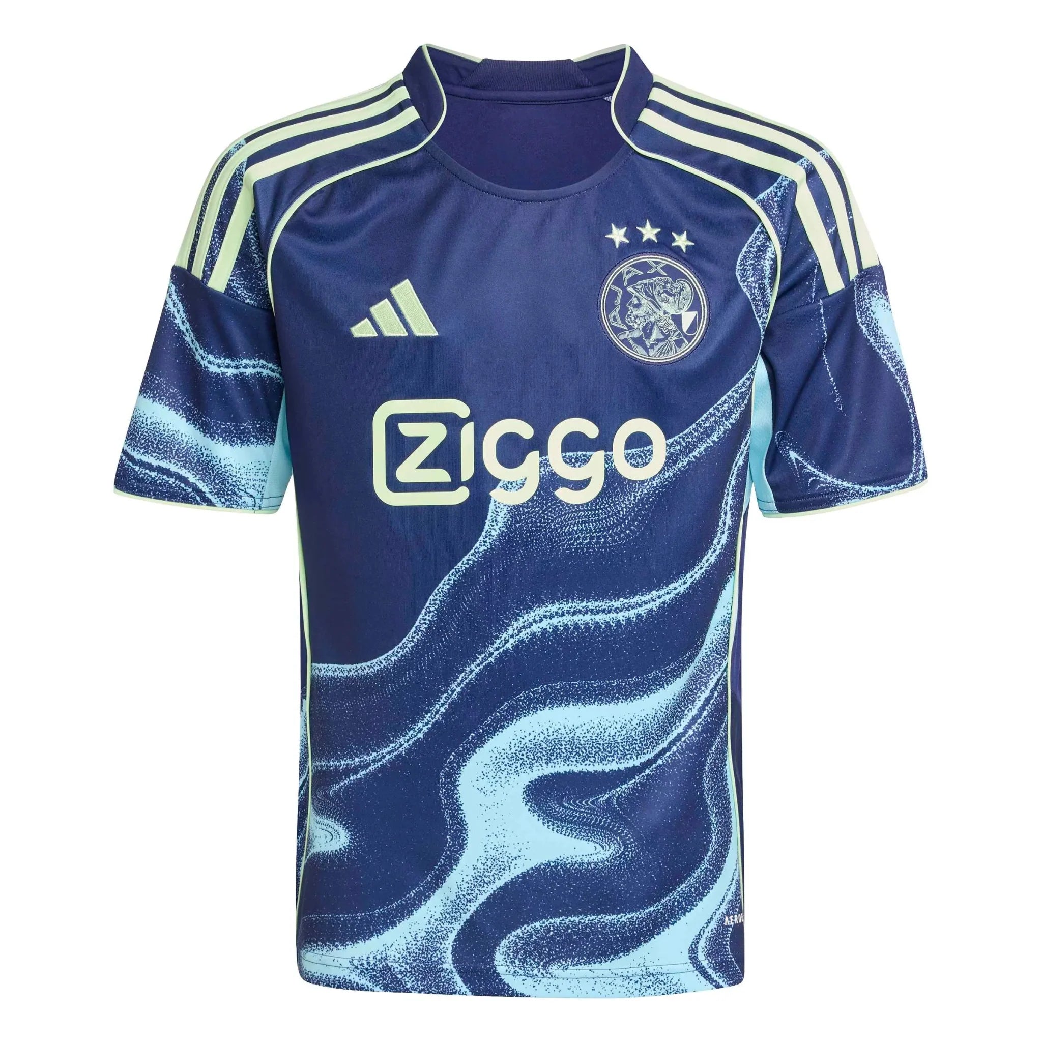 adidas 2025-26 Ajax Youth Stadium Away Soccer Jersey 1