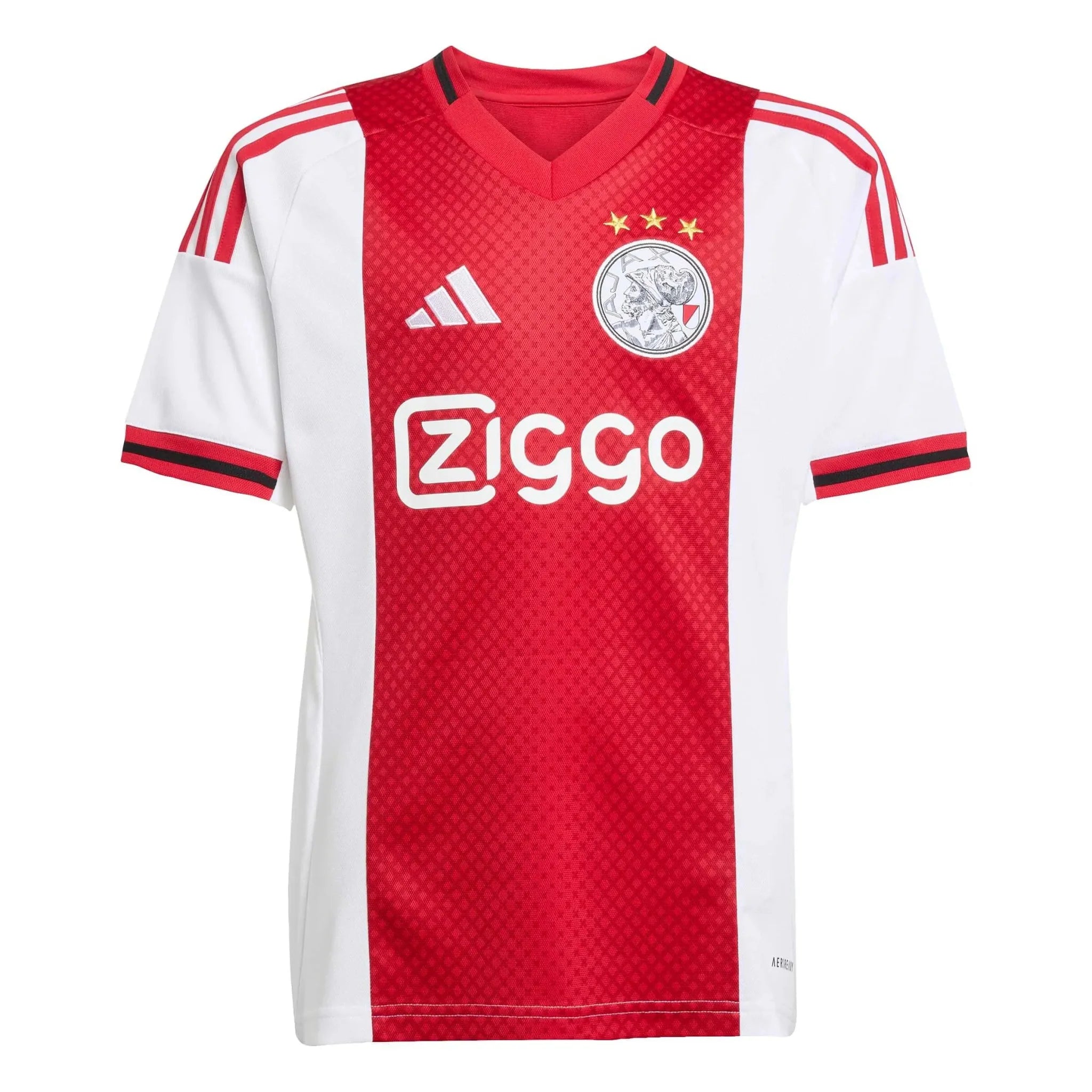 adidas 2025-26 Ajax Youth Stadium Home Soccer Jersey 1